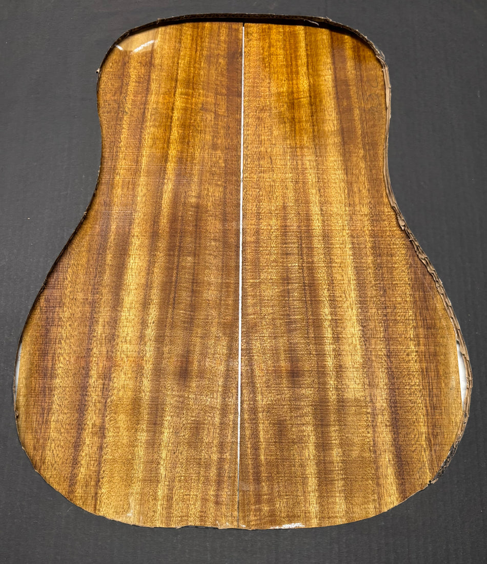 Golden Flame Acacia Classical Guitar Back & Side Set #4001