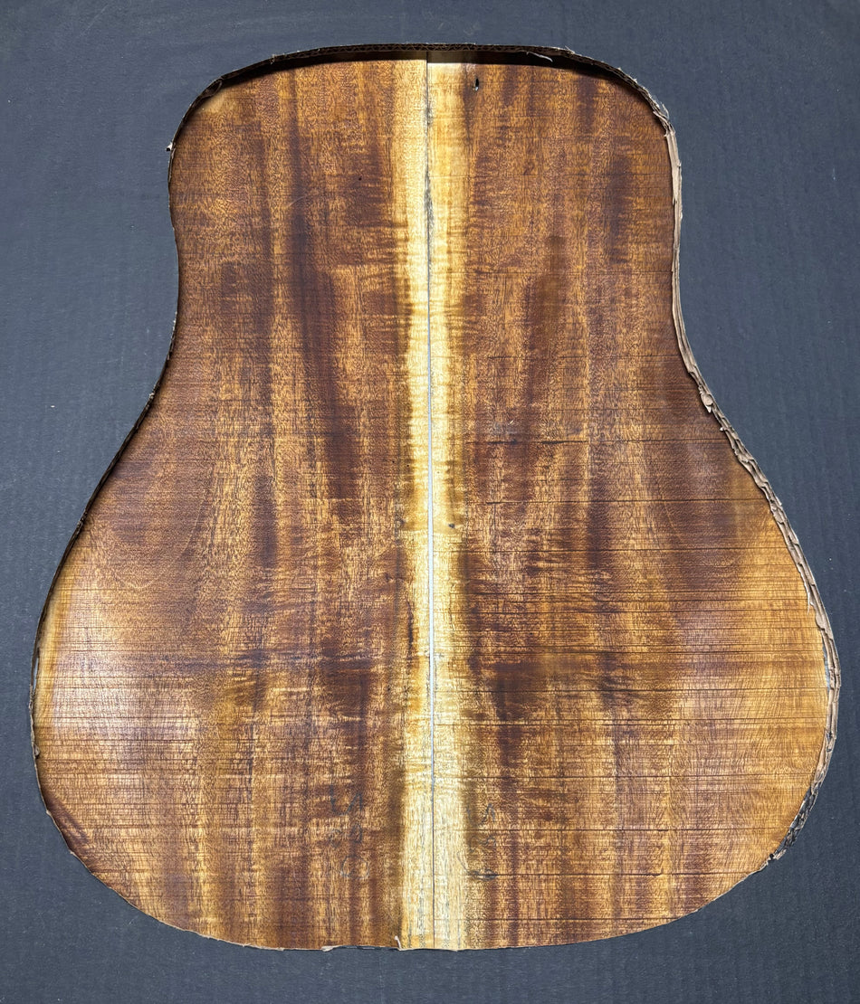 Golden Flame Acacia Classical Guitar Back & Side Set #4002