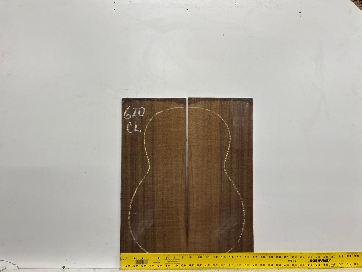 Indian Laurel Classical Guitar Back and Side Set #620 - Exotic Wood Zone