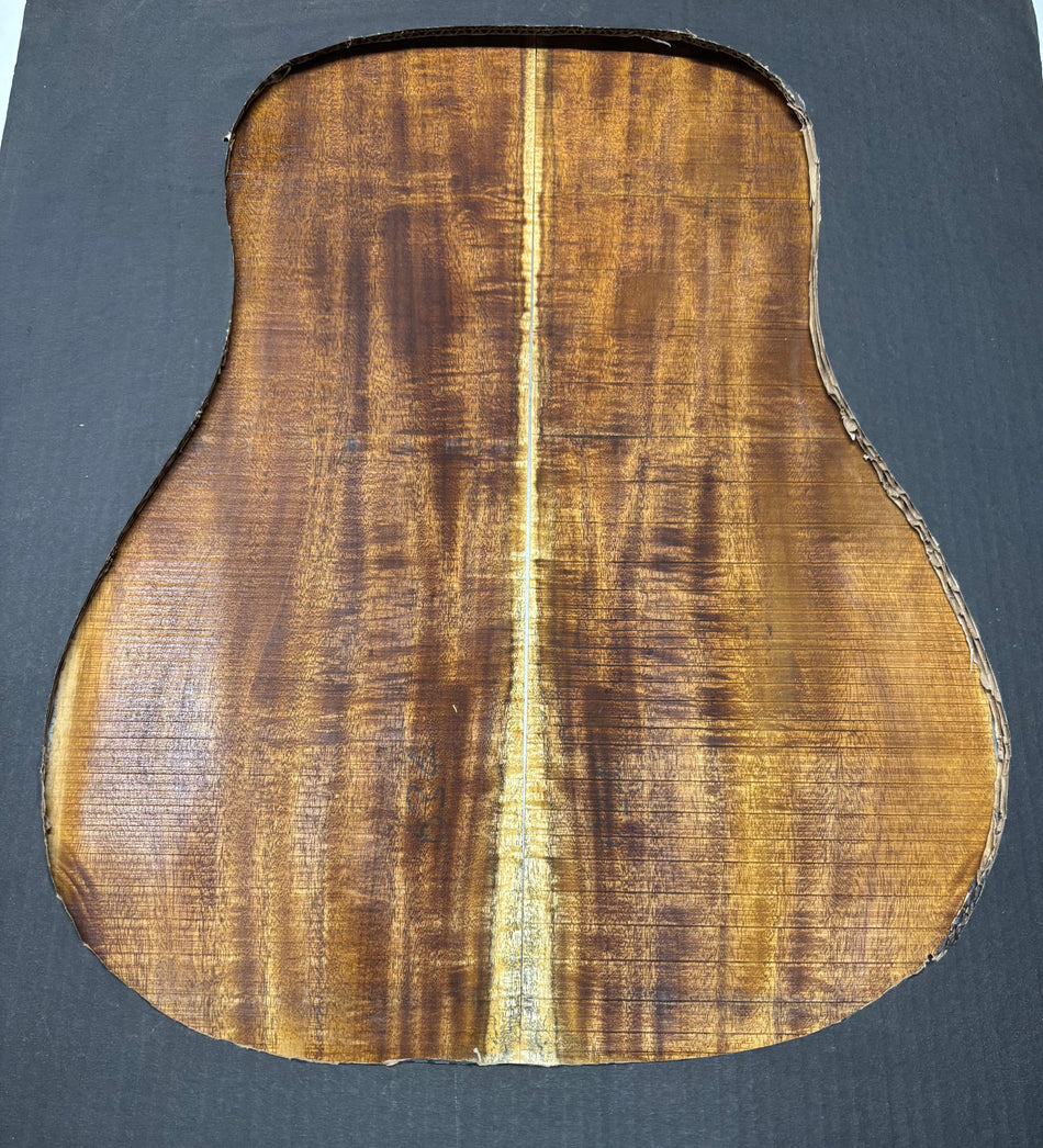 Golden Flame Acacia Classical Guitar Back & Side Set #4003