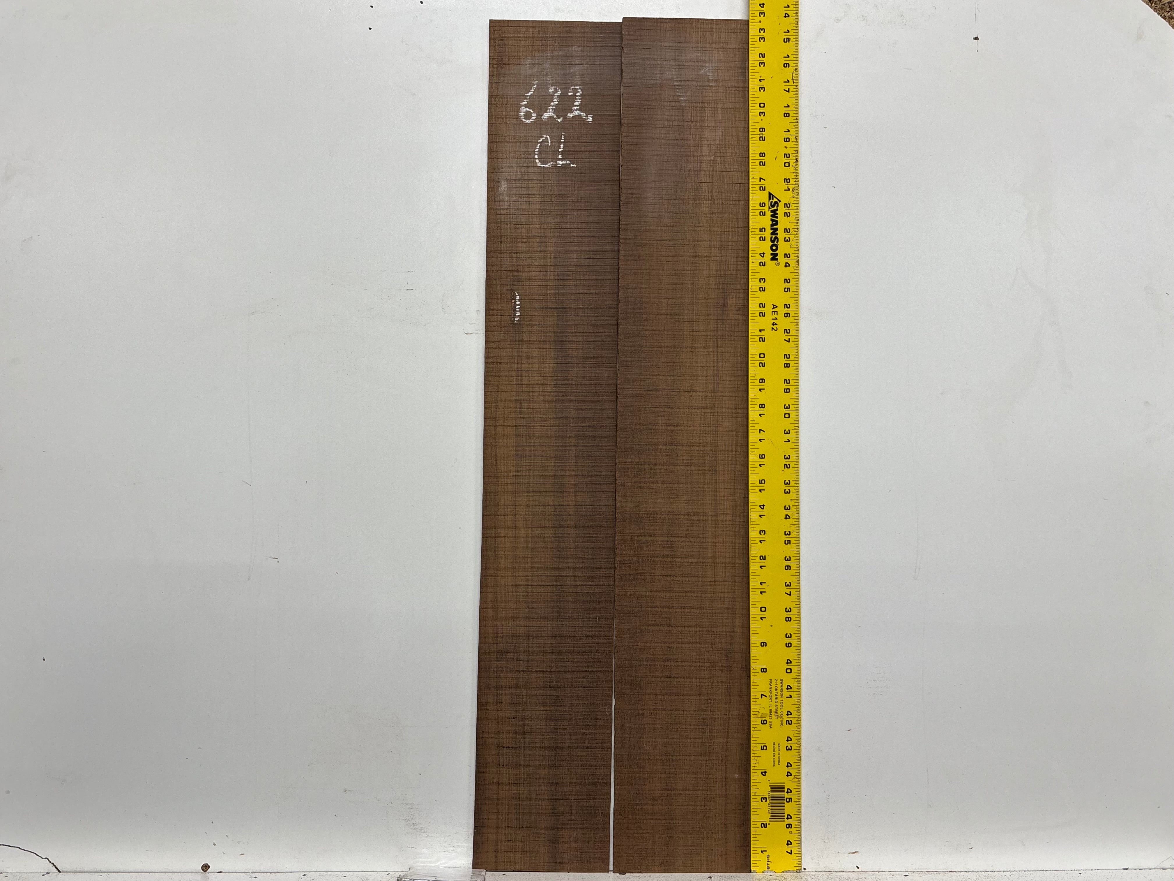 Indian Laurel Classical Guitar Back and Side Set #622 - Exotic Wood Zone