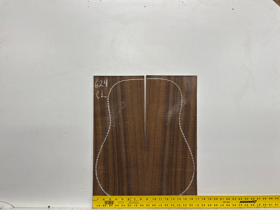 Indian Laurel Classical Guitar Back and Side Set #624 - Exotic Wood Zone