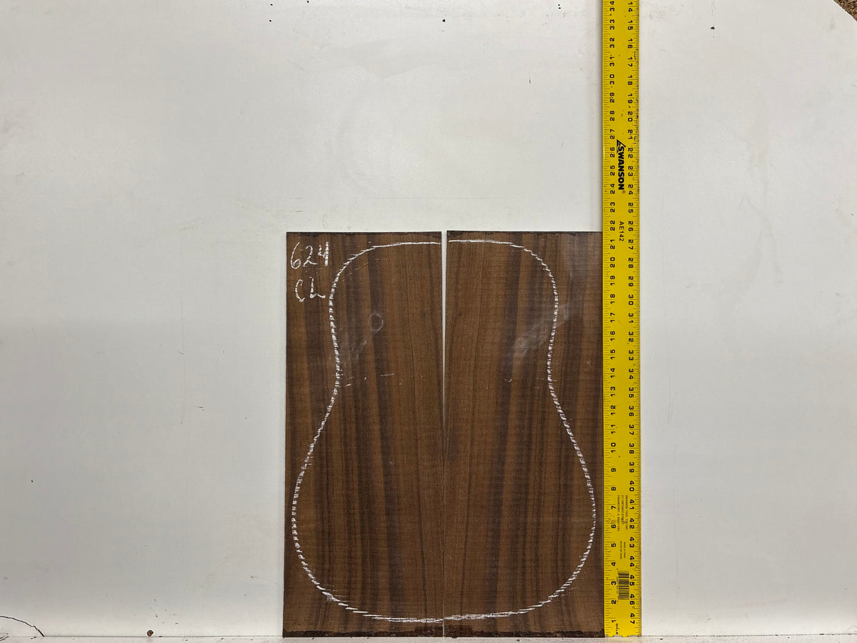 Indian Laurel Classical Guitar Back and Side Set #624 - Exotic Wood Zone
