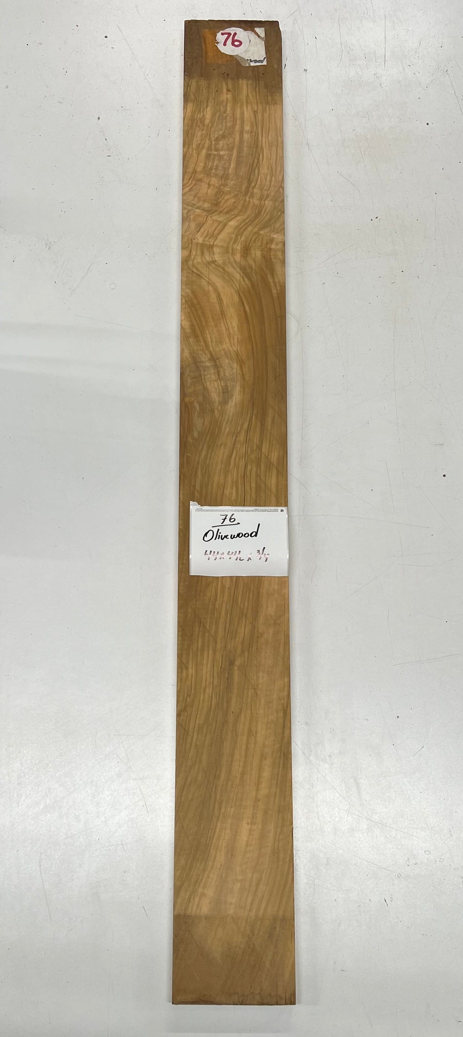 Olivewood Lumber 44" x 4-1/2" x 3/4" #76