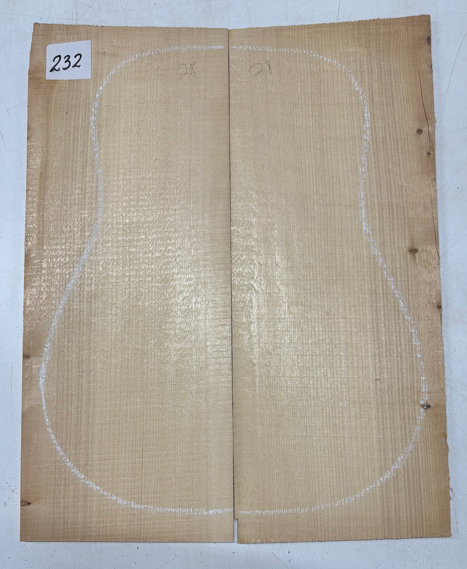 Tapa de guitarra clásica de abeto alemán #503