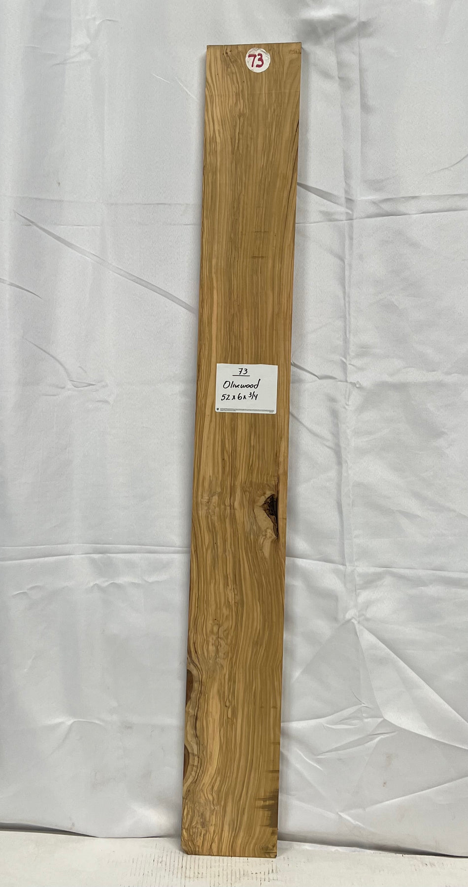 Olivewood Lumber 52" x 6" x 3/4" #73