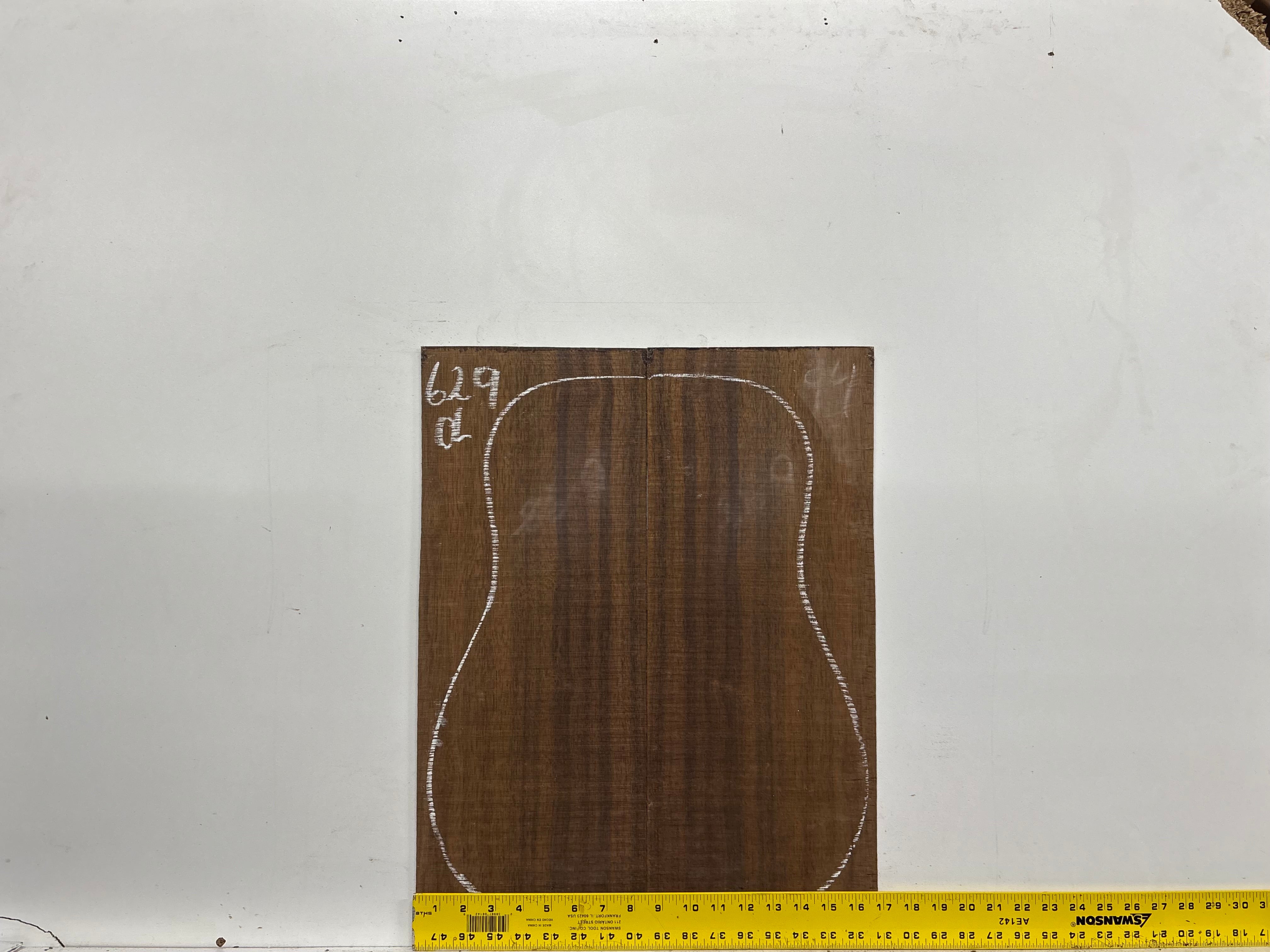 Indian Laurel Classical Guitar Back and Side Set #629 - Exotic Wood Zone