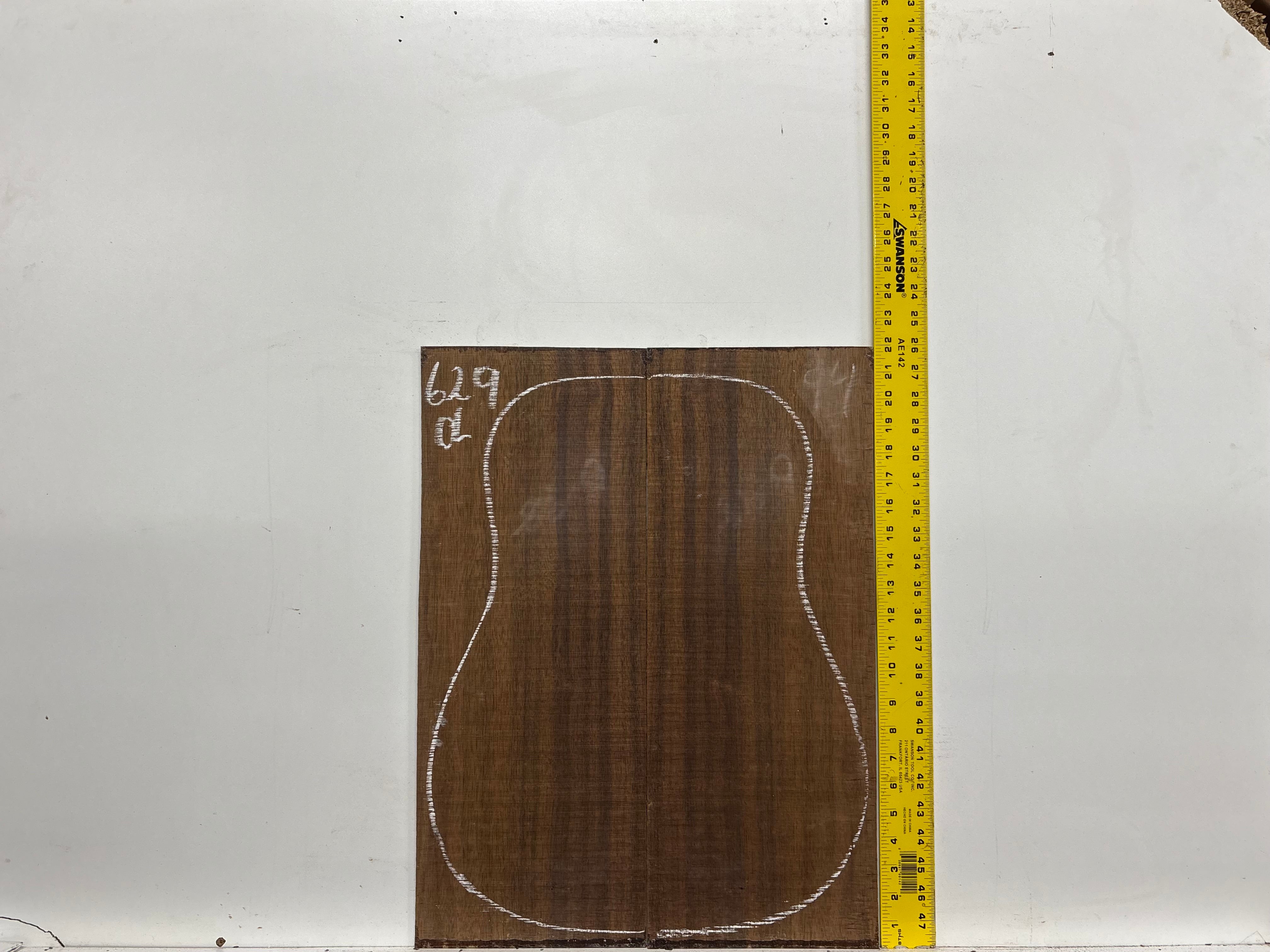 Indian Laurel Classical Guitar Back and Side Set #629 - Exotic Wood Zone