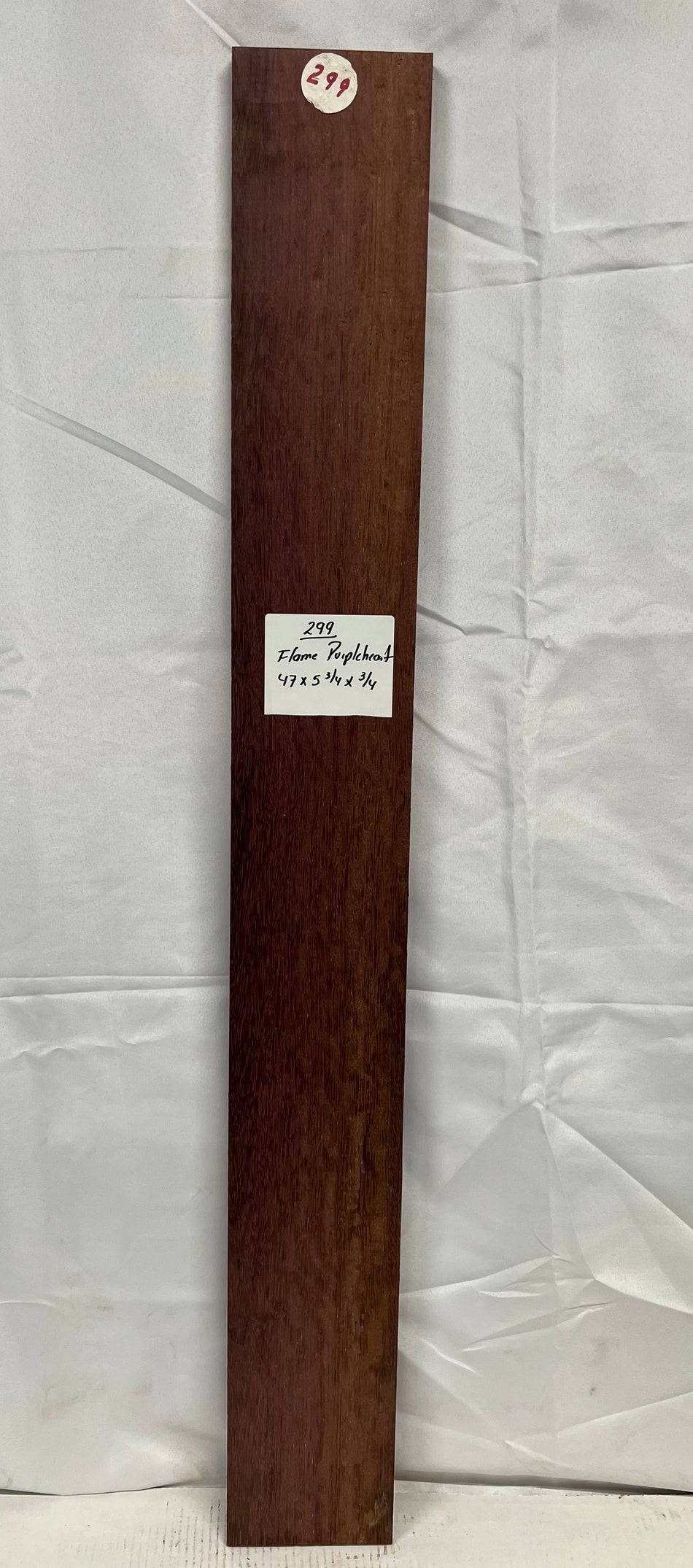 Flame Purpleheart Lumber 47" x 5-3/4" x 3/4" #299