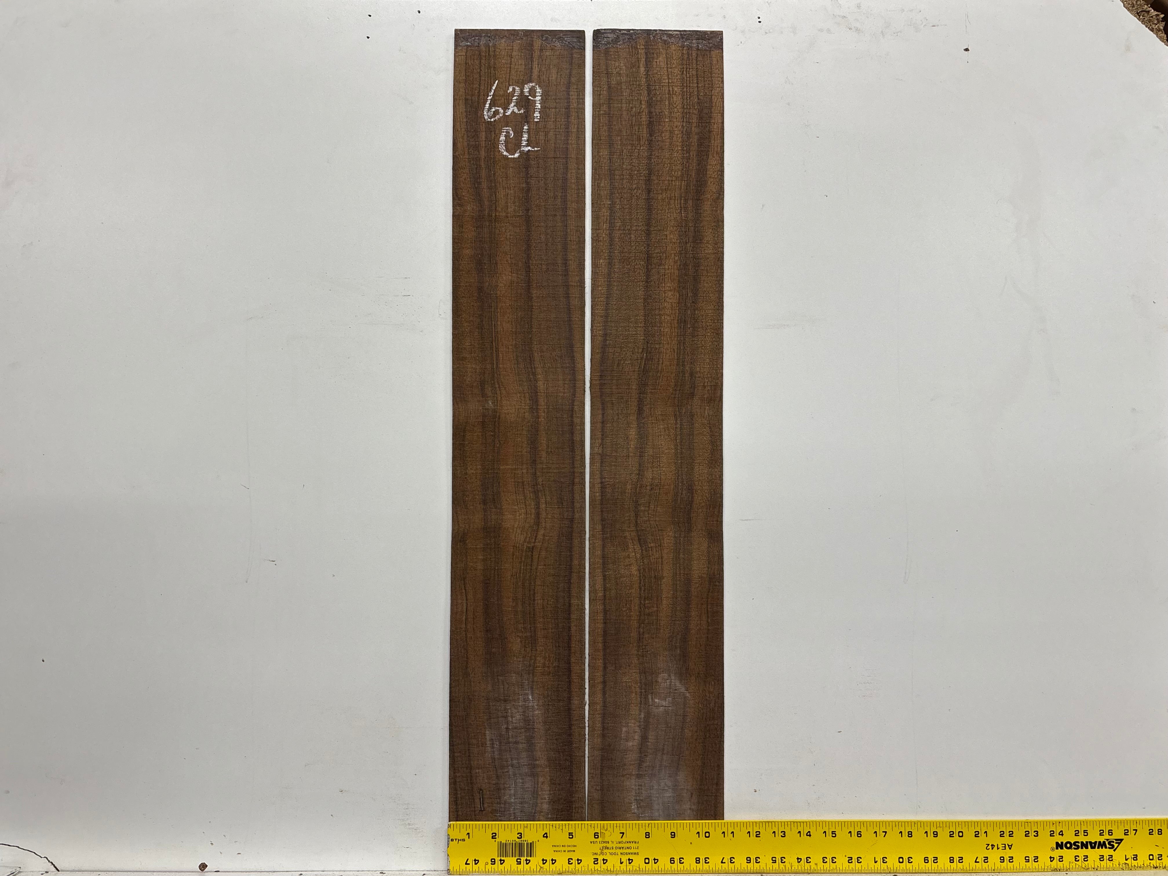 Indian Laurel Classical Guitar Back and Side Set #629 - Exotic Wood Zone
