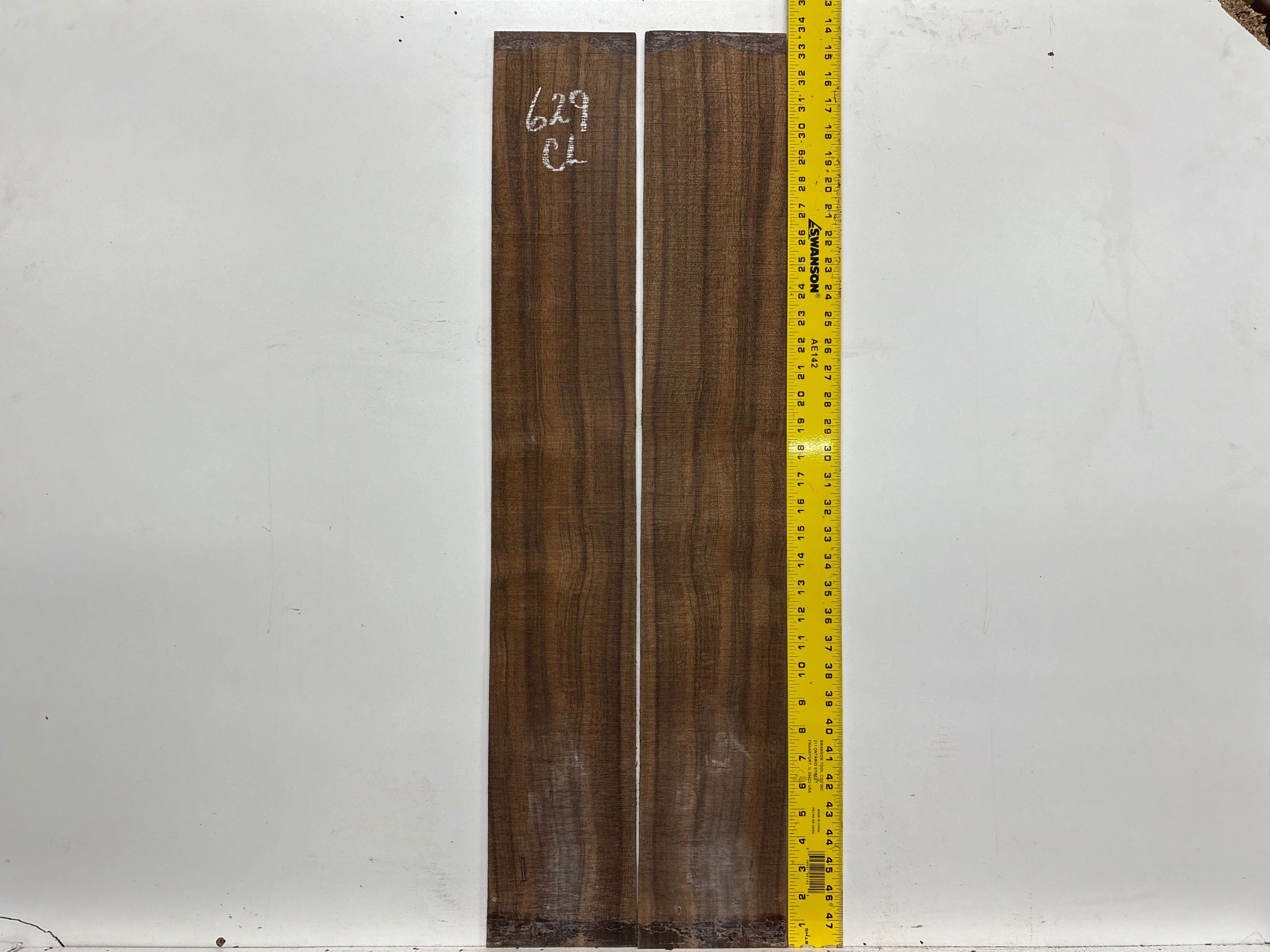 Indian Laurel Classical Guitar Back and Side Set #629 - Exotic Wood Zone