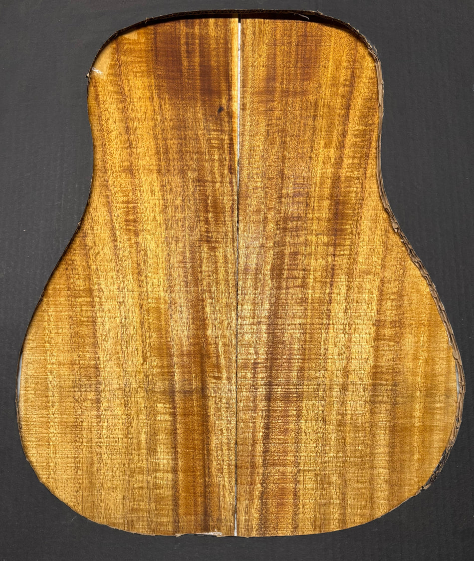 Golden Flame Acacia Classical Guitar Back & Side Set #4010