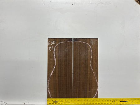 Indian Laurel Classical Guitar Back and Side Set #630 - Exotic Wood Zone