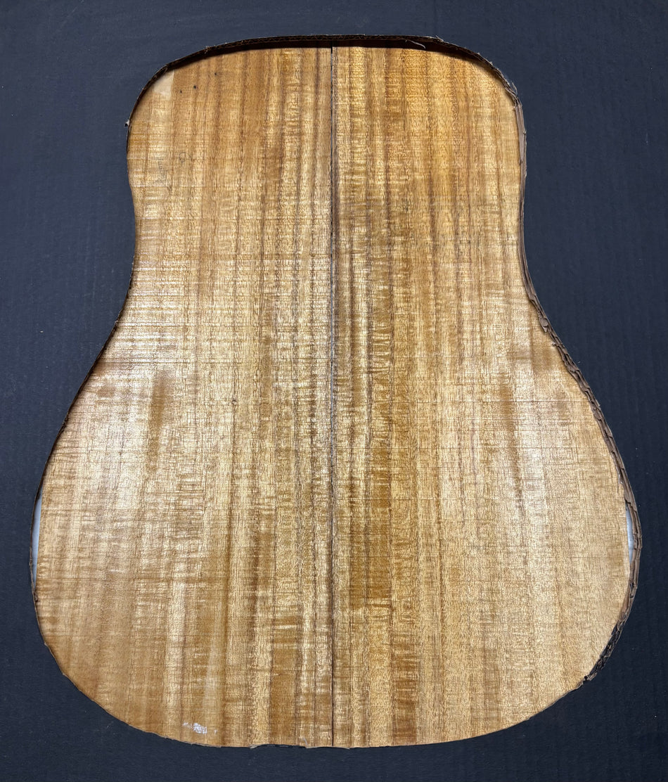 Golden Flame Acacia Classical Guitar Back & Side Set #4011