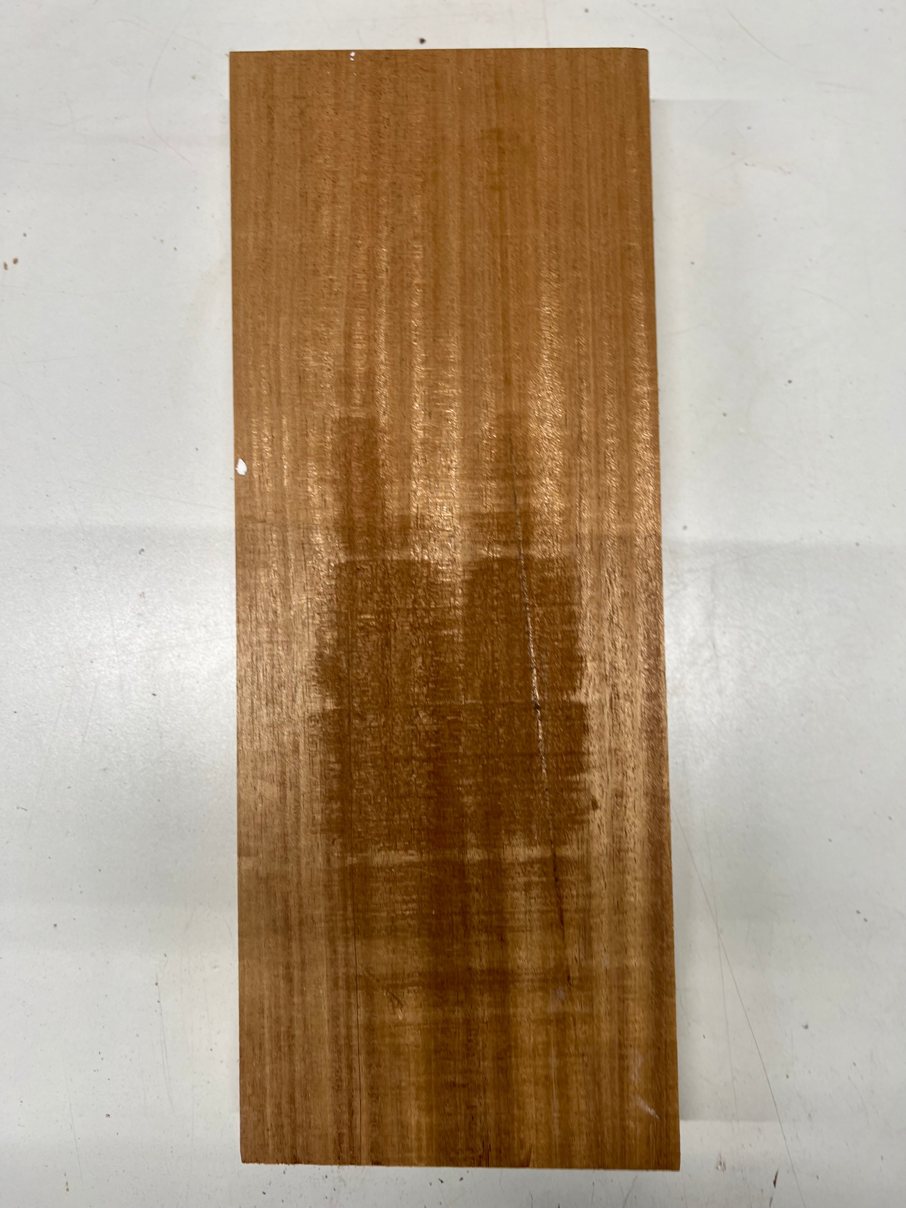 African Mahogany Lumber Board Wood Blank 18&quot;x7&quot;x1-3/4&quot; 