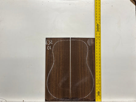 Indian Laurel Classical Guitar Back and Side Set #632 - Exotic Wood Zone