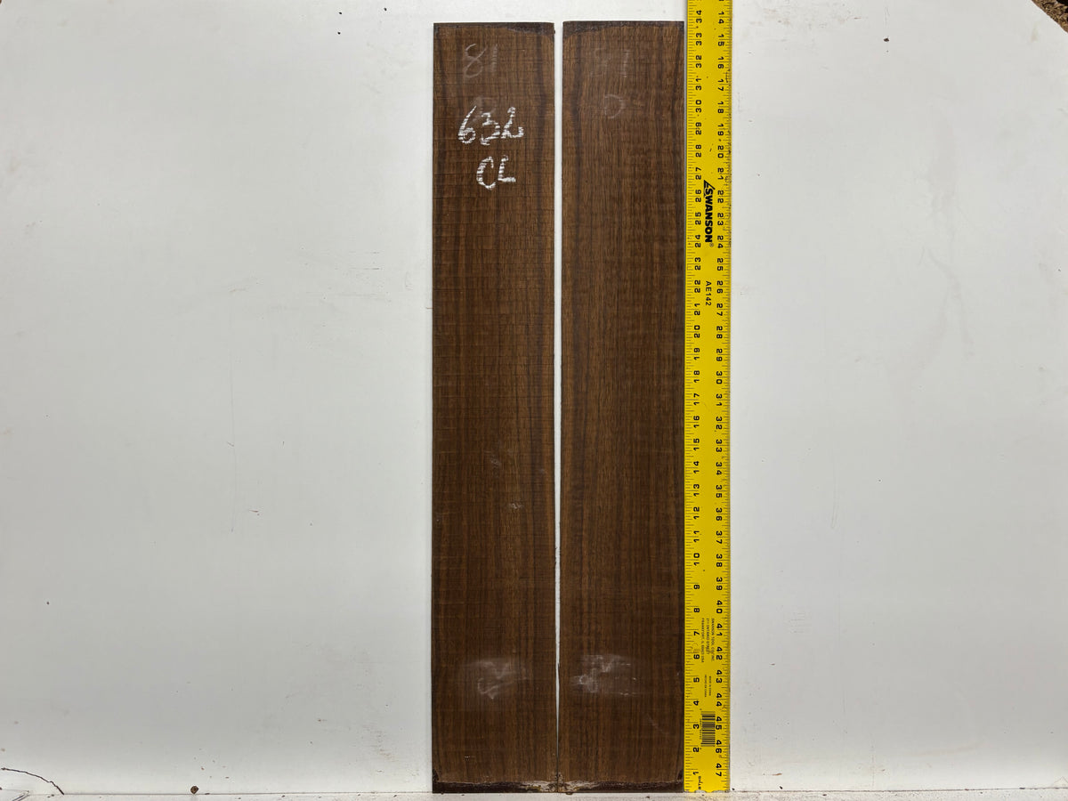 Indian Laurel Classical Guitar Back and Side Set #632 - Exotic Wood Zone