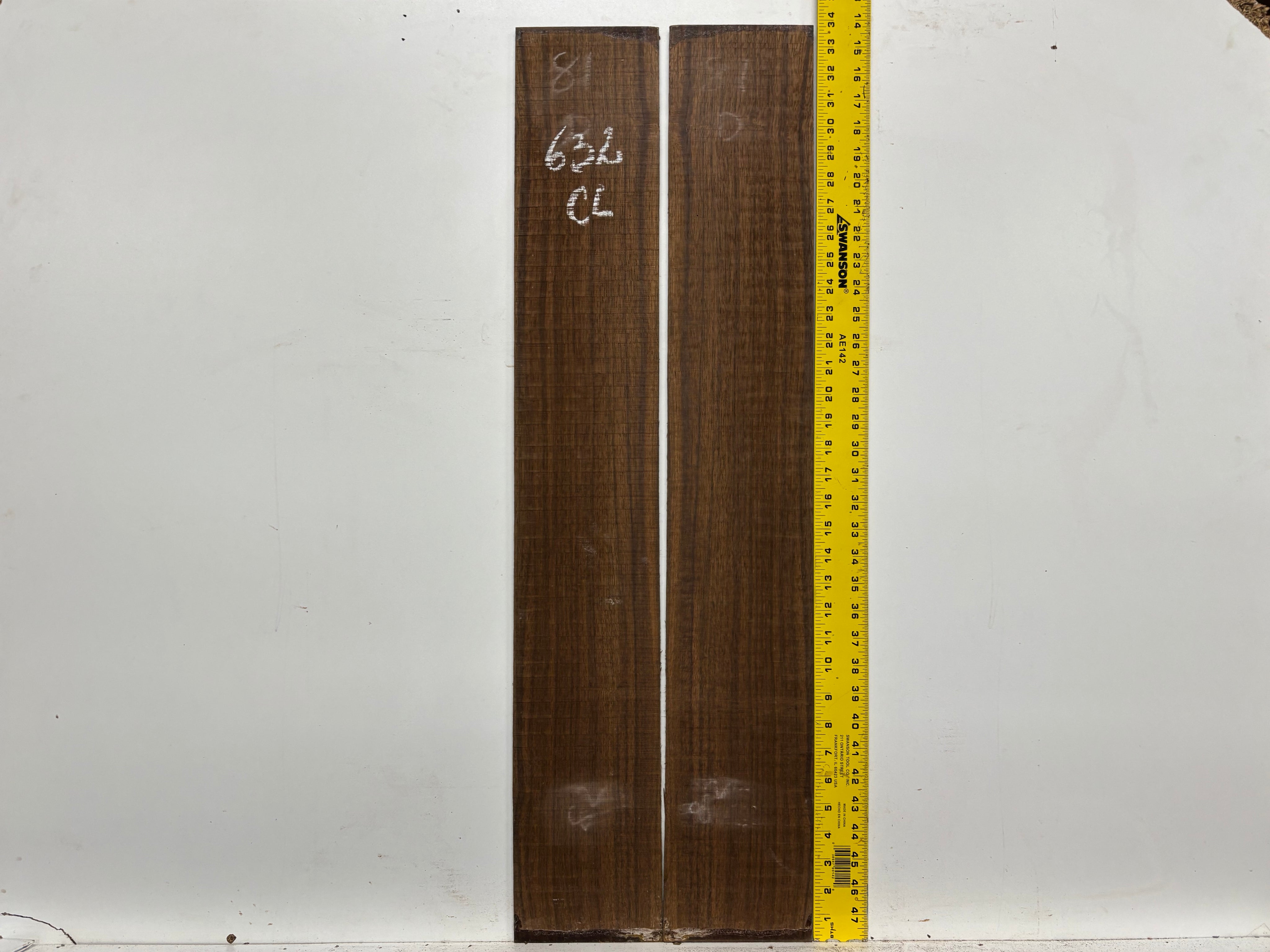Indian Laurel Classical Guitar Back and Side Set #632 - Exotic Wood Zone