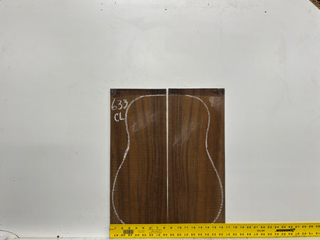 Indian Laurel Classical Guitar Back and Side Set #633 - Exotic Wood Zone