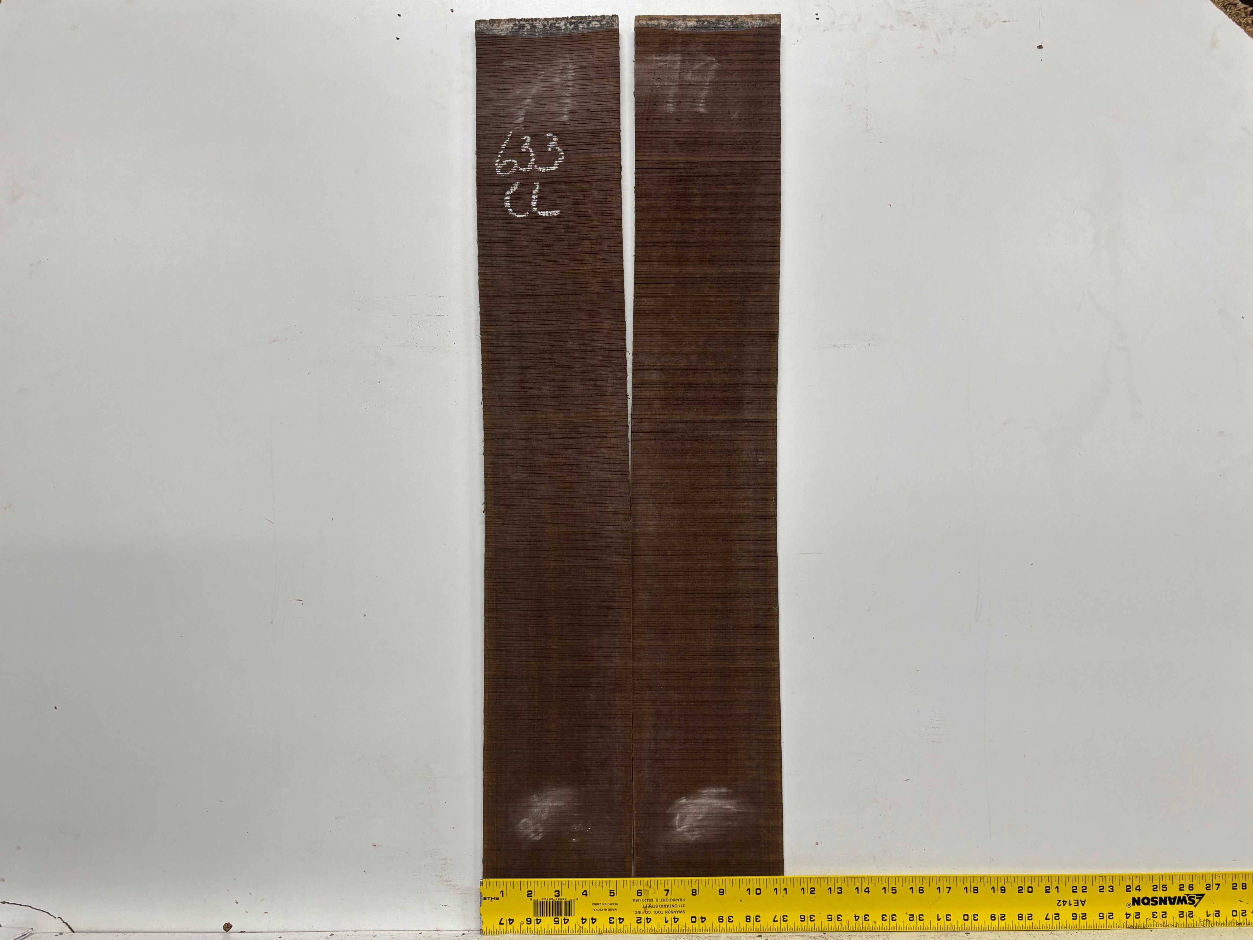 Indian Laurel Classical Guitar Back and Side Set #633 - Exotic Wood Zone