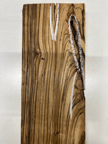 Zebrawood Lumber Board Wood Blank 20&quot;x6&quot;x1-3/4&quot; 