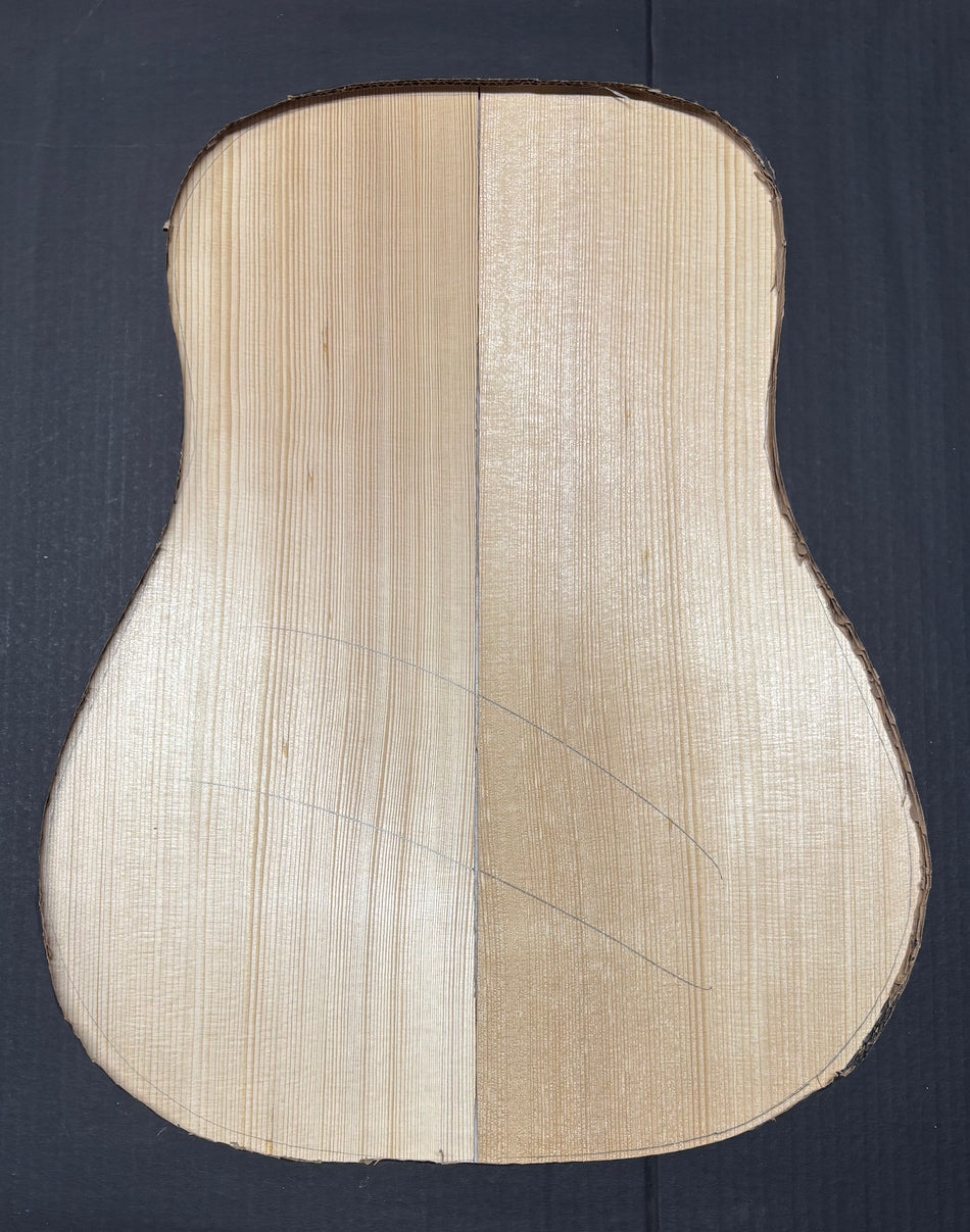 Adirondack Spruce (Red Spruce) Dreadnought Guitar Top #238