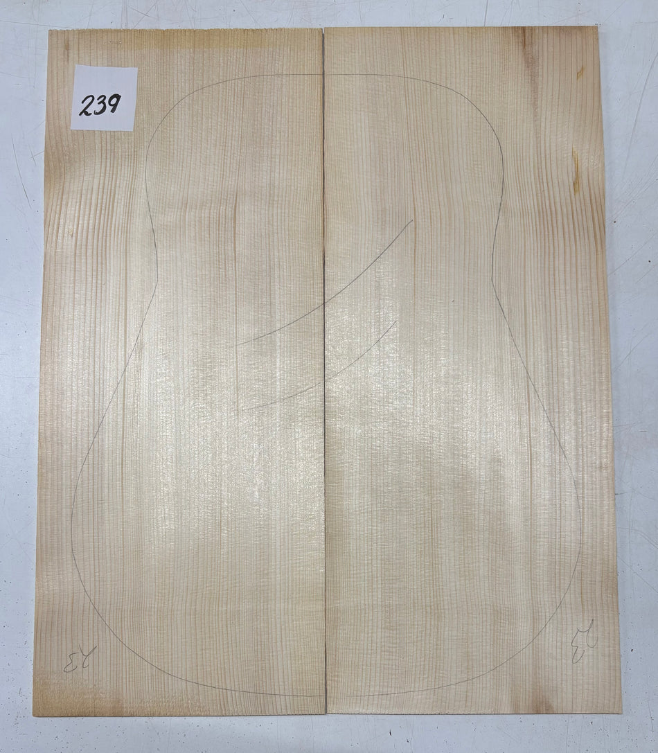 Tapa de guitarra clásica de abeto alemán #503