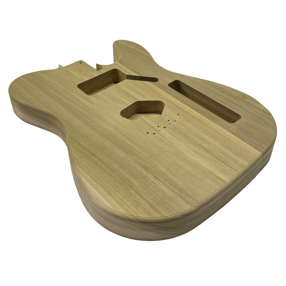 TL-Style Yellow Poplar Unfinished Fender Guitar Body #501