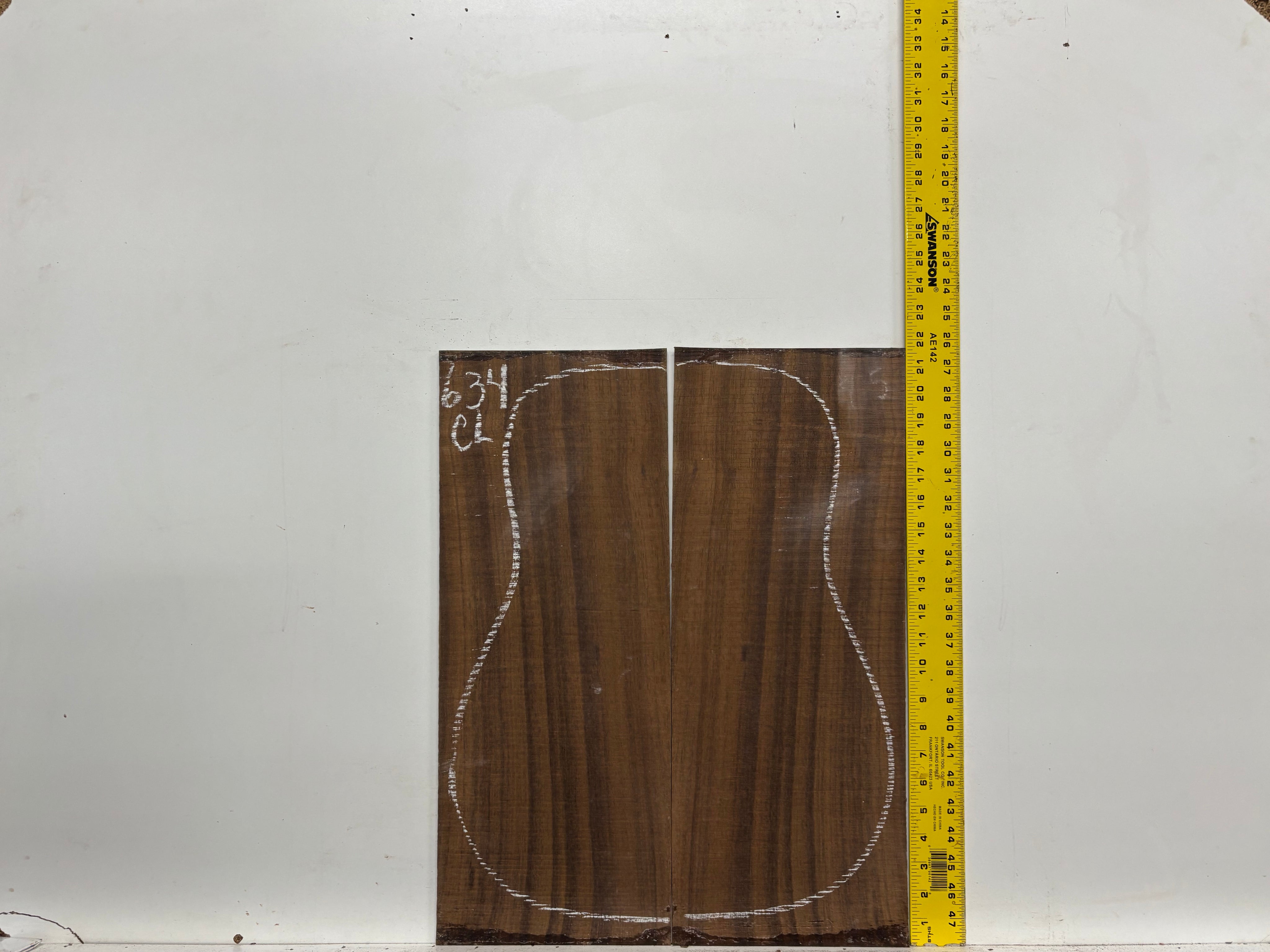 Indian Laurel Classical Guitar Back and Side Set #634 - Exotic Wood Zone