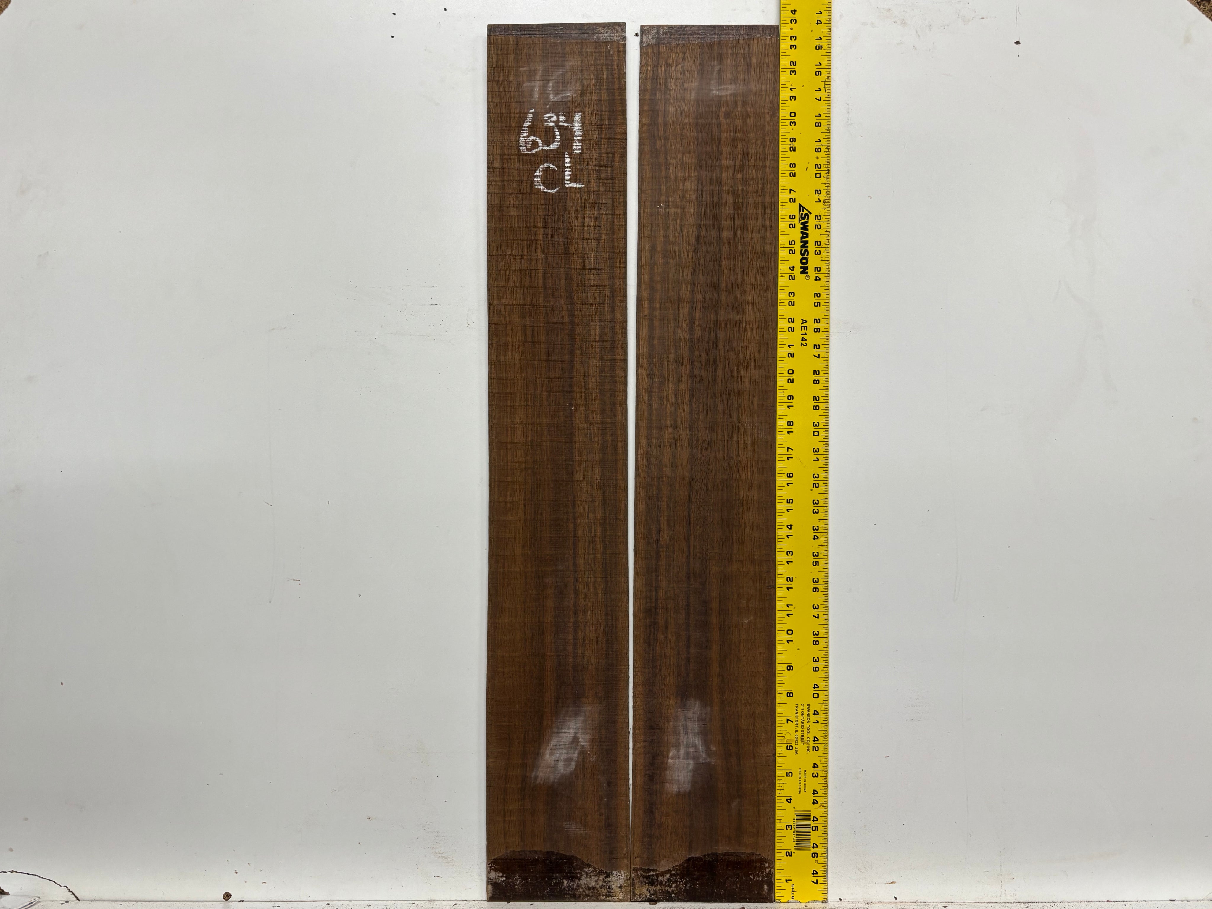 Indian Laurel Classical Guitar Back and Side Set #634 - Exotic Wood Zone