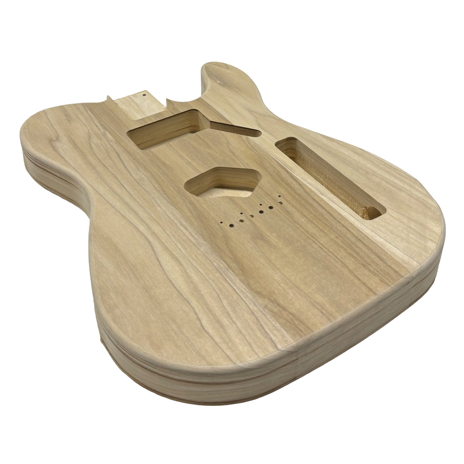 TL-Style Yellow Poplar Unfinished Fender Guitar Body #502
