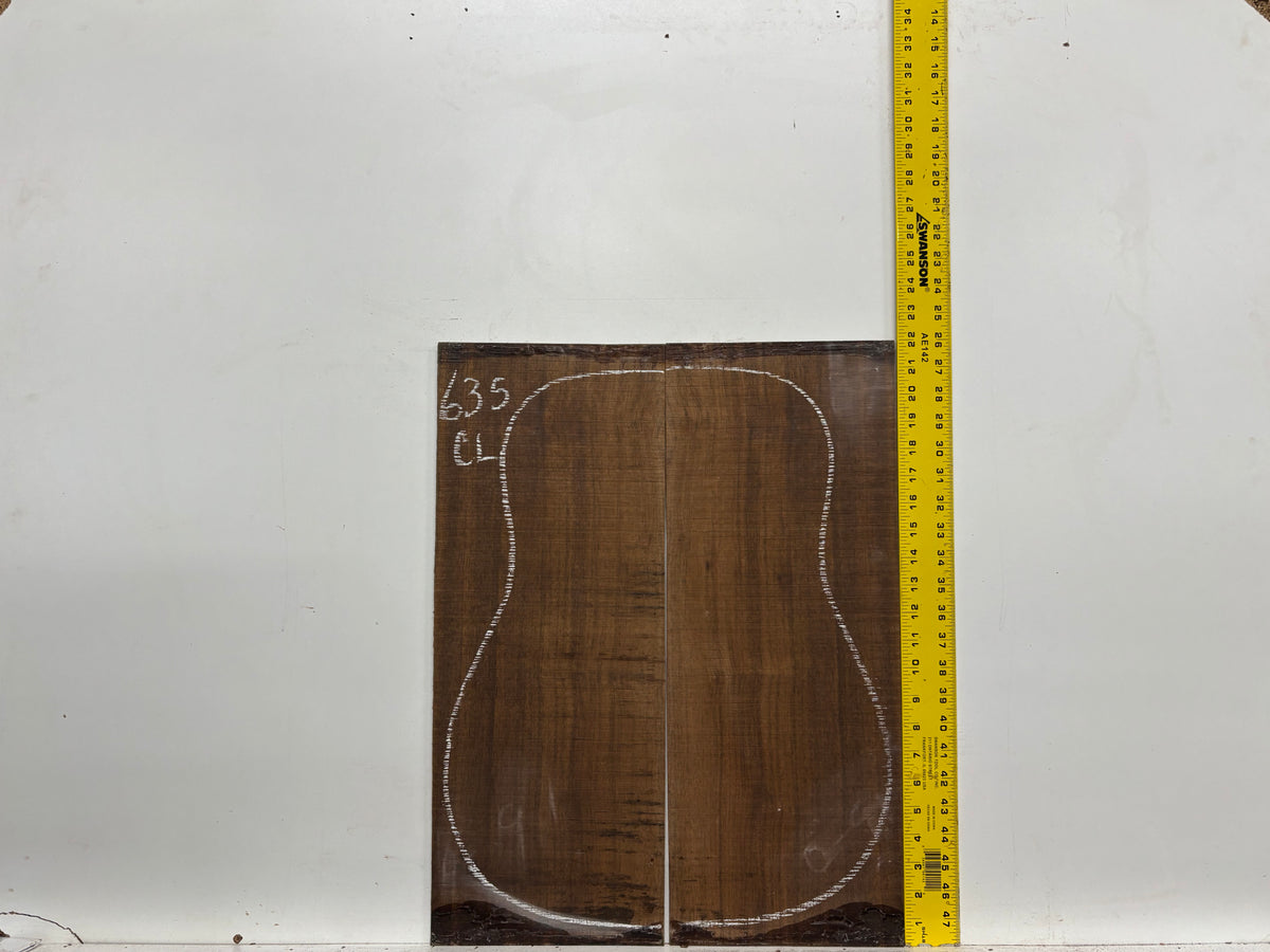 Indian Laurel Classical Guitar Back and Side Set #635 - Exotic Wood Zone