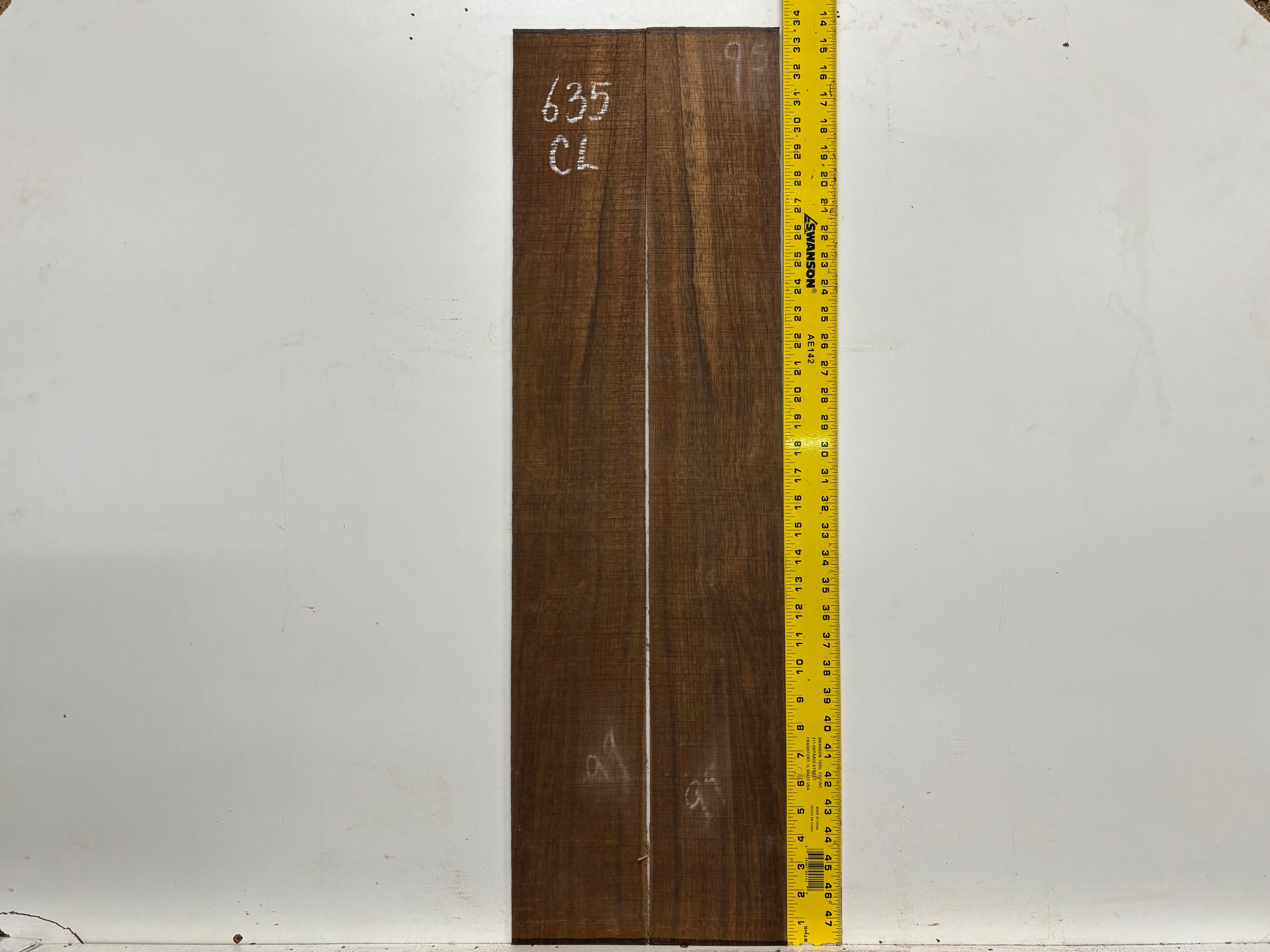 Indian Laurel Classical Guitar Back and Side Set #635 - Exotic Wood Zone