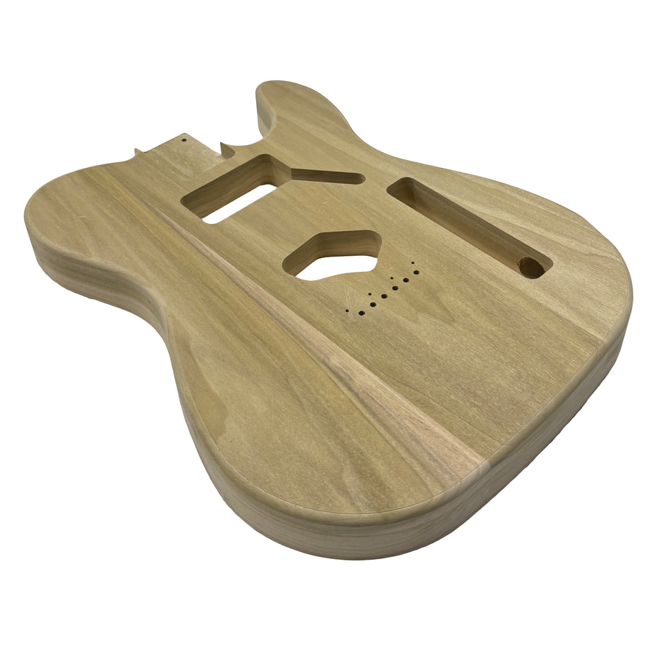 TL-Style Yellow Poplar Unfinished Fender Guitar Body #503