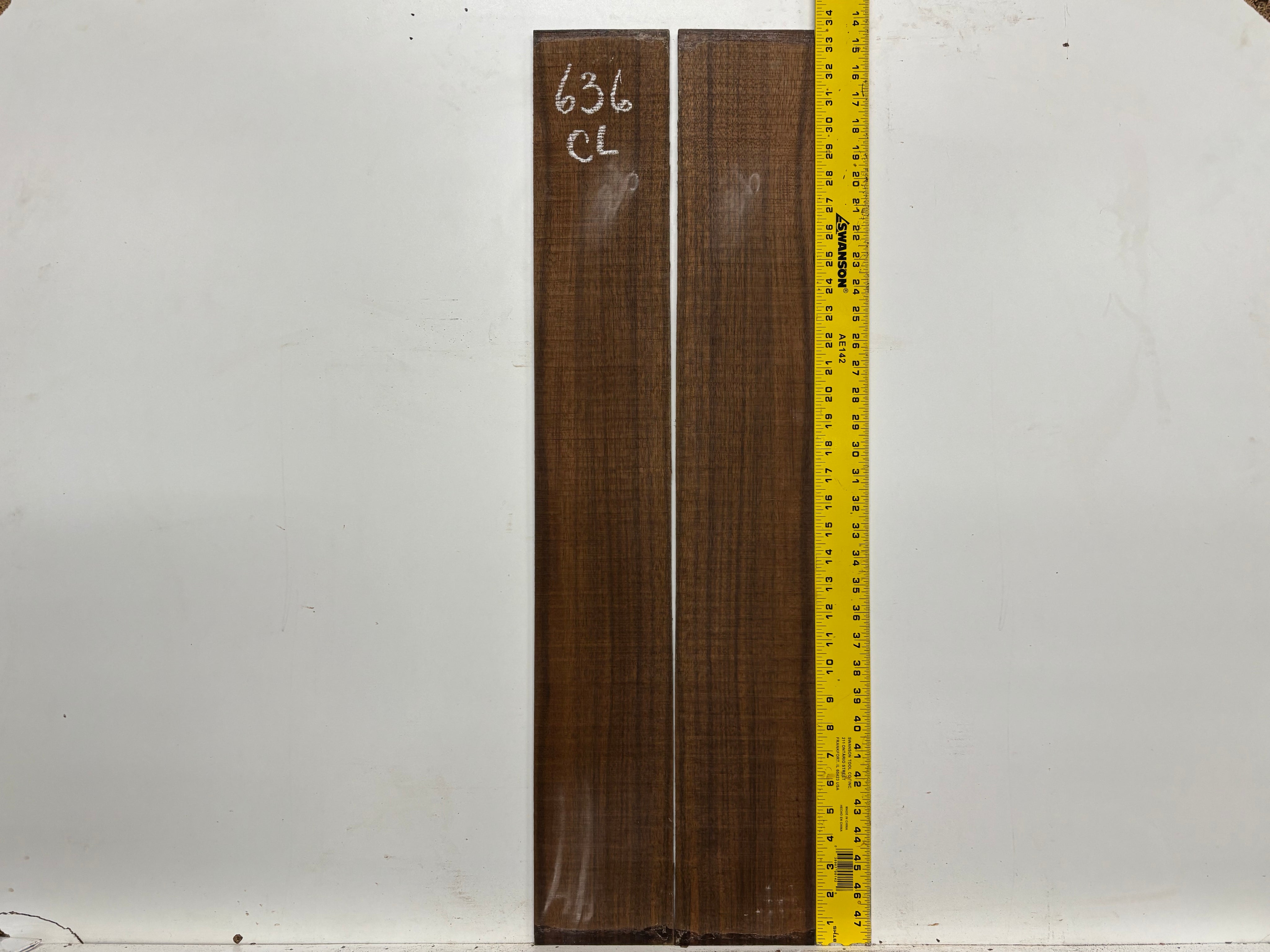 Indian Laurel Classical Guitar Back and Side Set #636 - Exotic Wood Zone