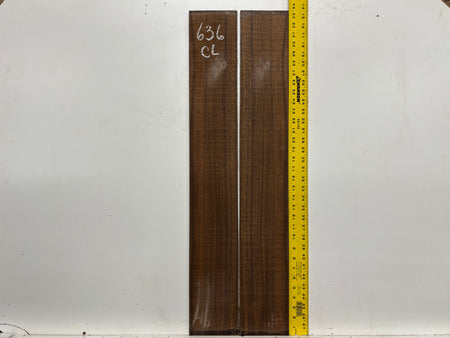 Indian Laurel Classical Guitar Back and Side Set #636 - Exotic Wood Zone