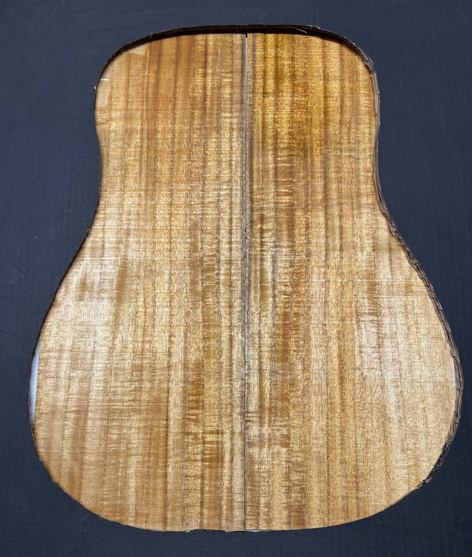 Golden Flame Acacia Classical Guitar Back & Side Set #4016