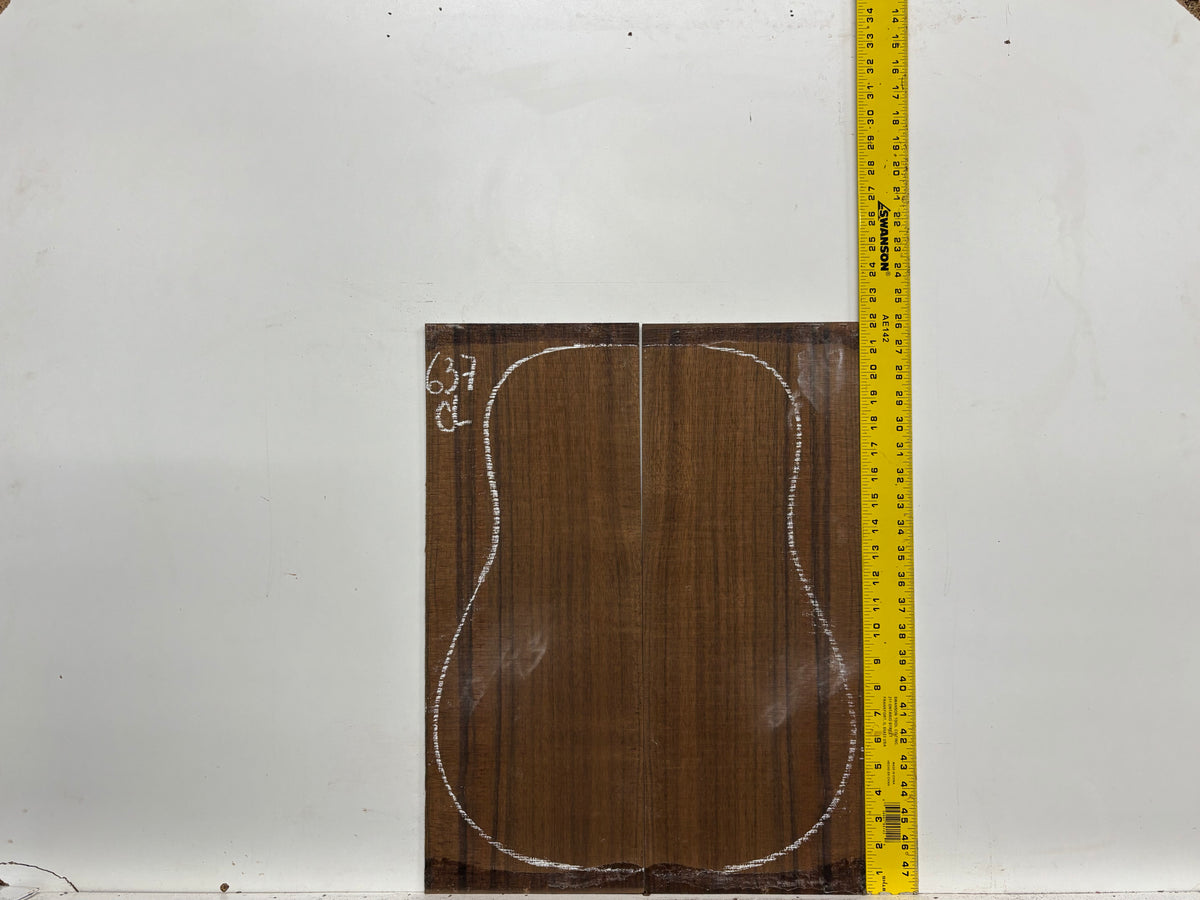 Indian Laurel Classical Guitar Back and Side Set #637 - Exotic Wood Zone