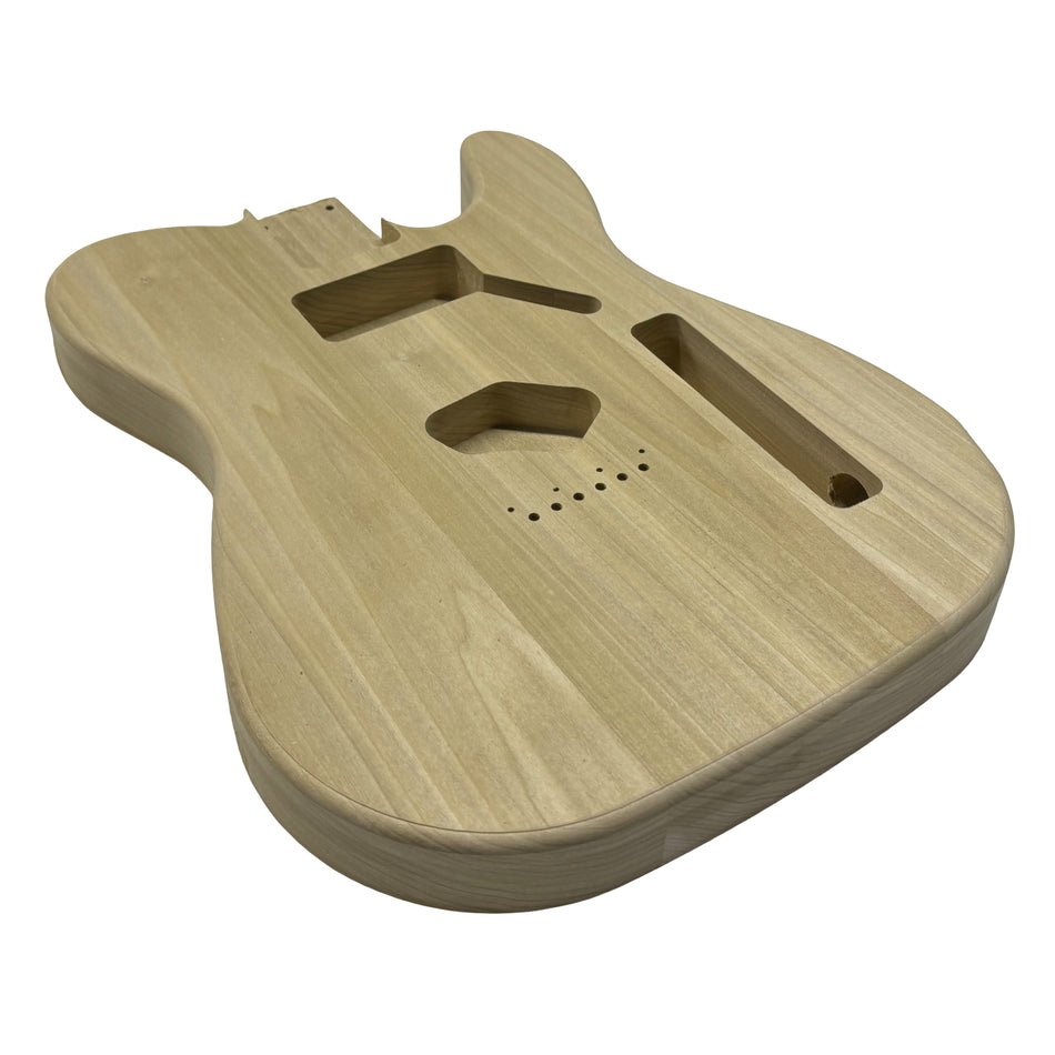 TL-Style Yellow Poplar Unfinished Fender Guitar Body #505