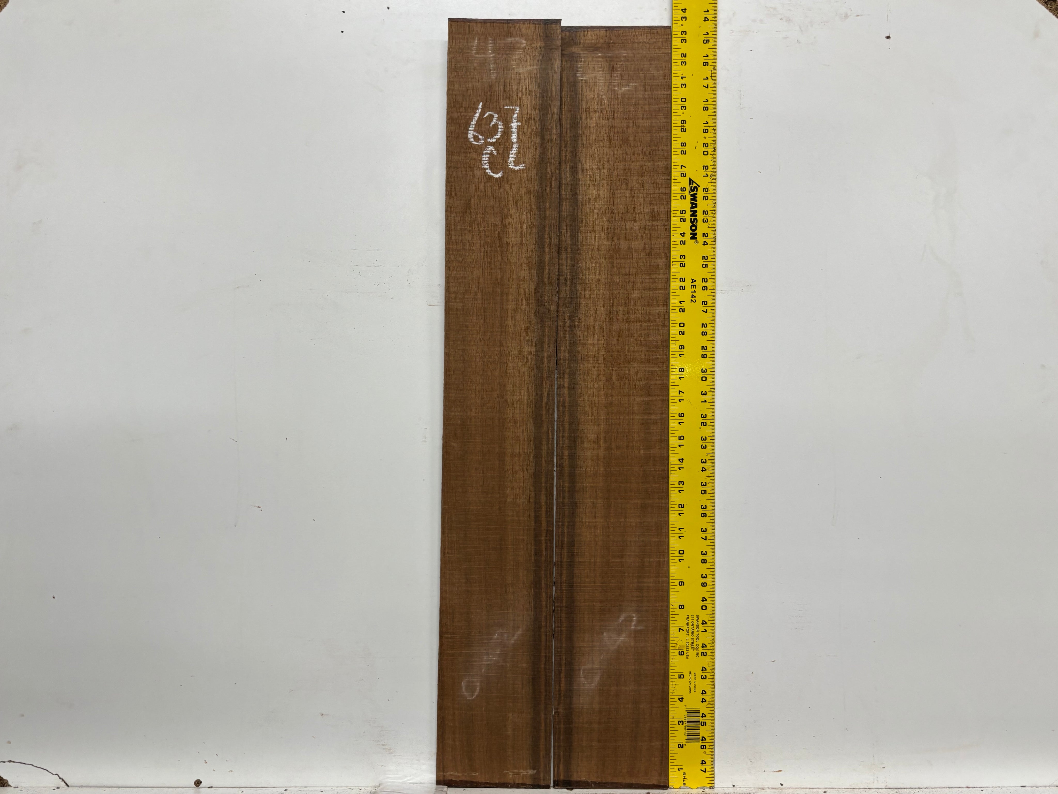 Indian Laurel Classical Guitar Back and Side Set #637 - Exotic Wood Zone