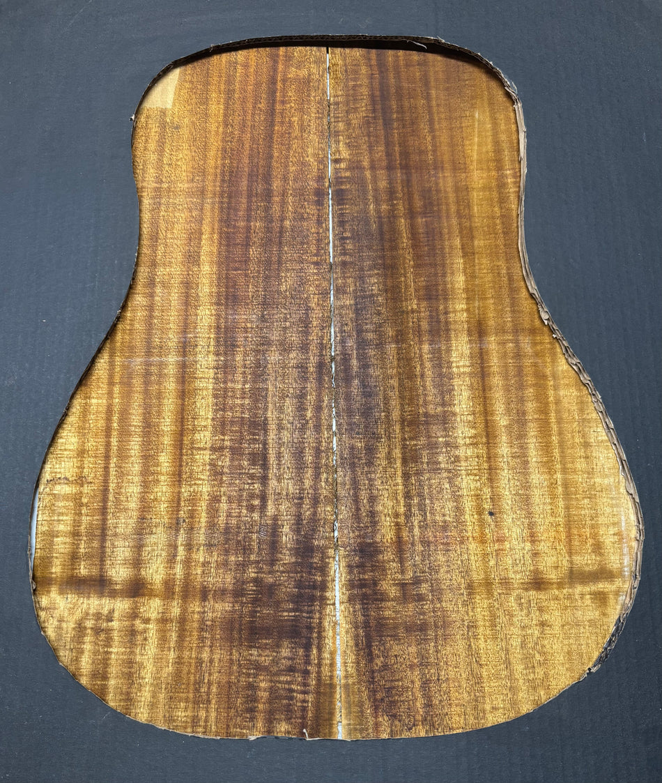 Golden Flame Acacia Classical Guitar Back & Side Set #4017