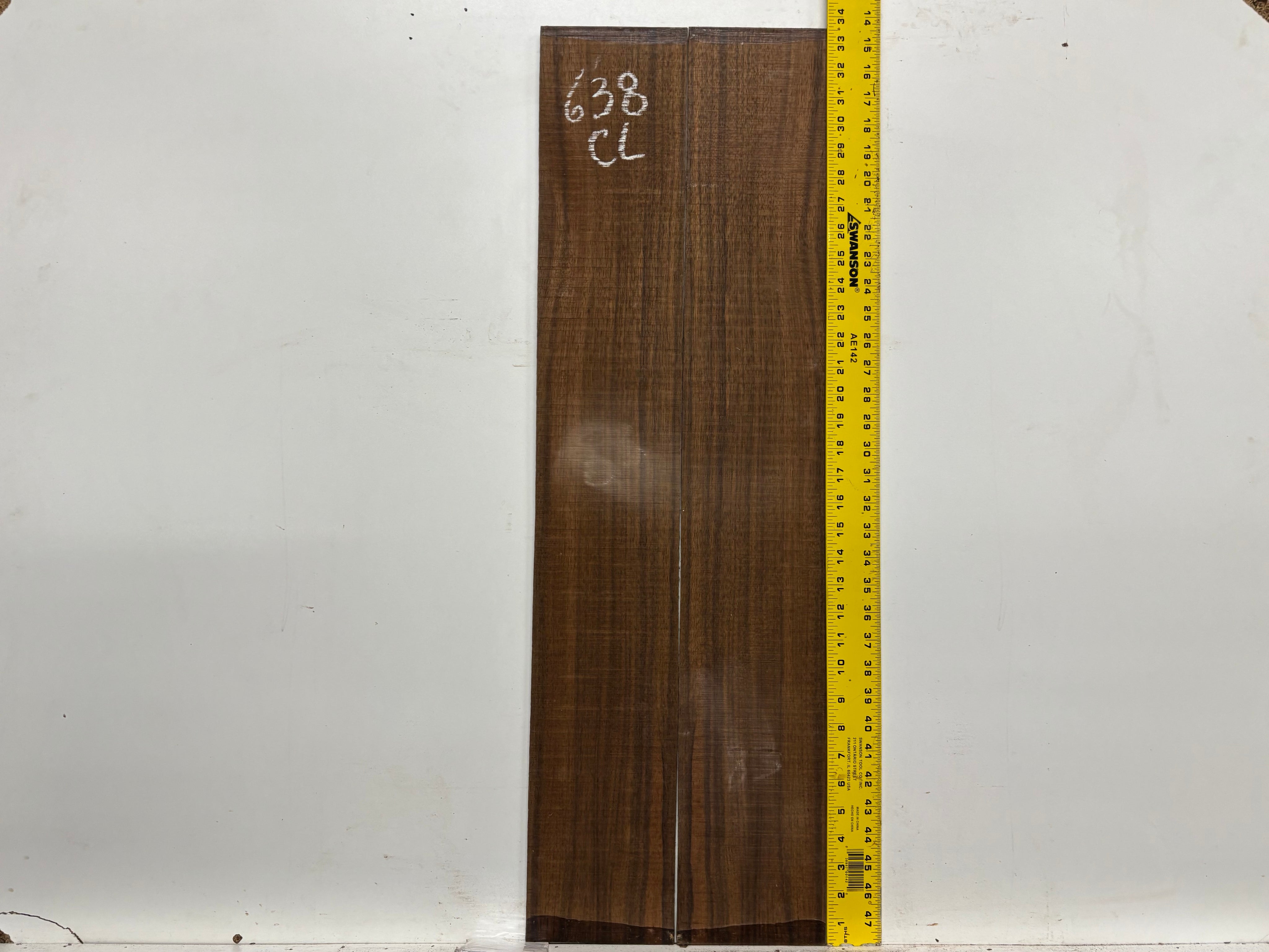 Indian Laurel Classical Guitar Back and Side Set #638 - Exotic Wood Zone