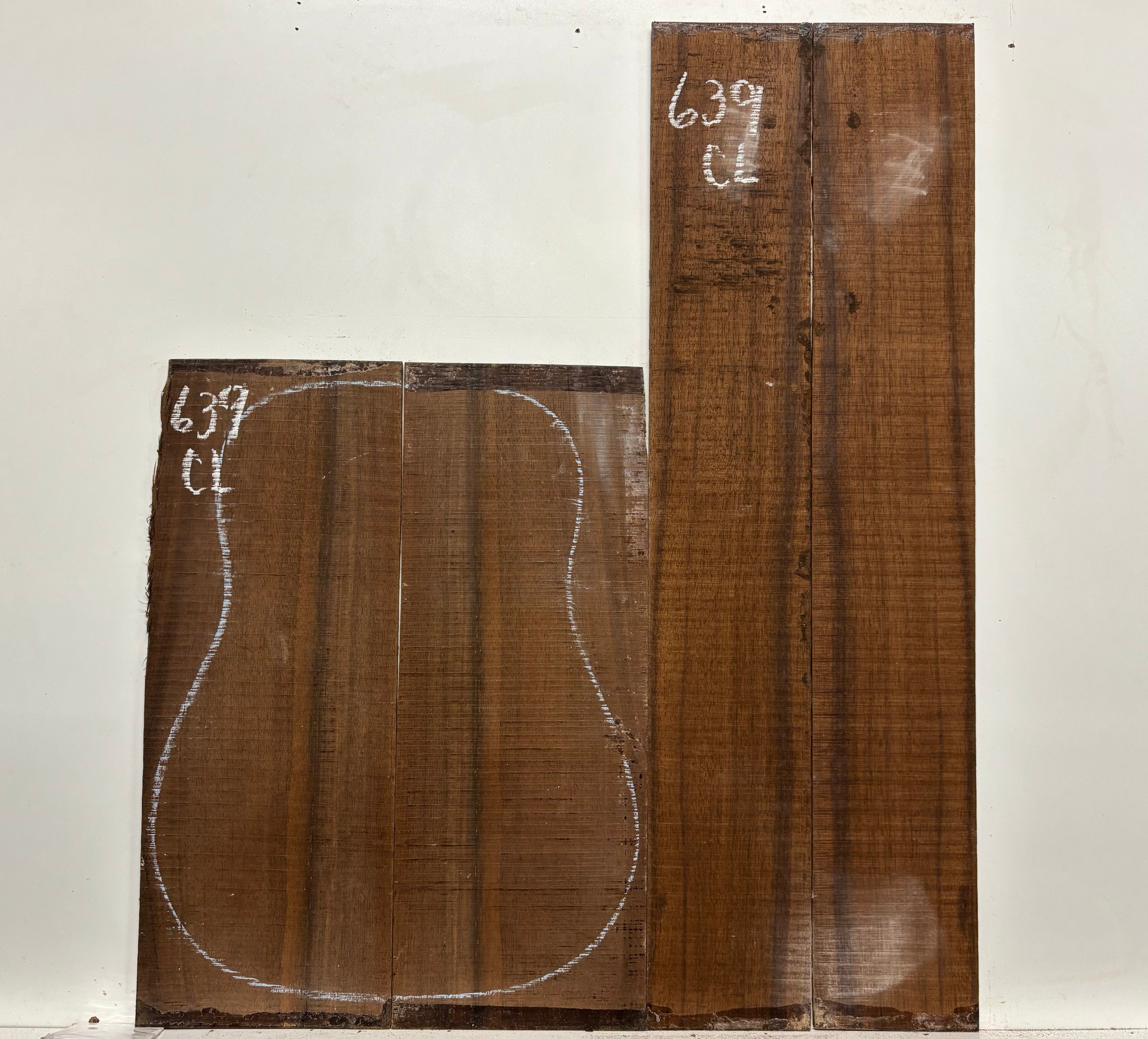 Indian Laurel Classical Guitar Back and Side Set #639 - Exotic Wood Zone