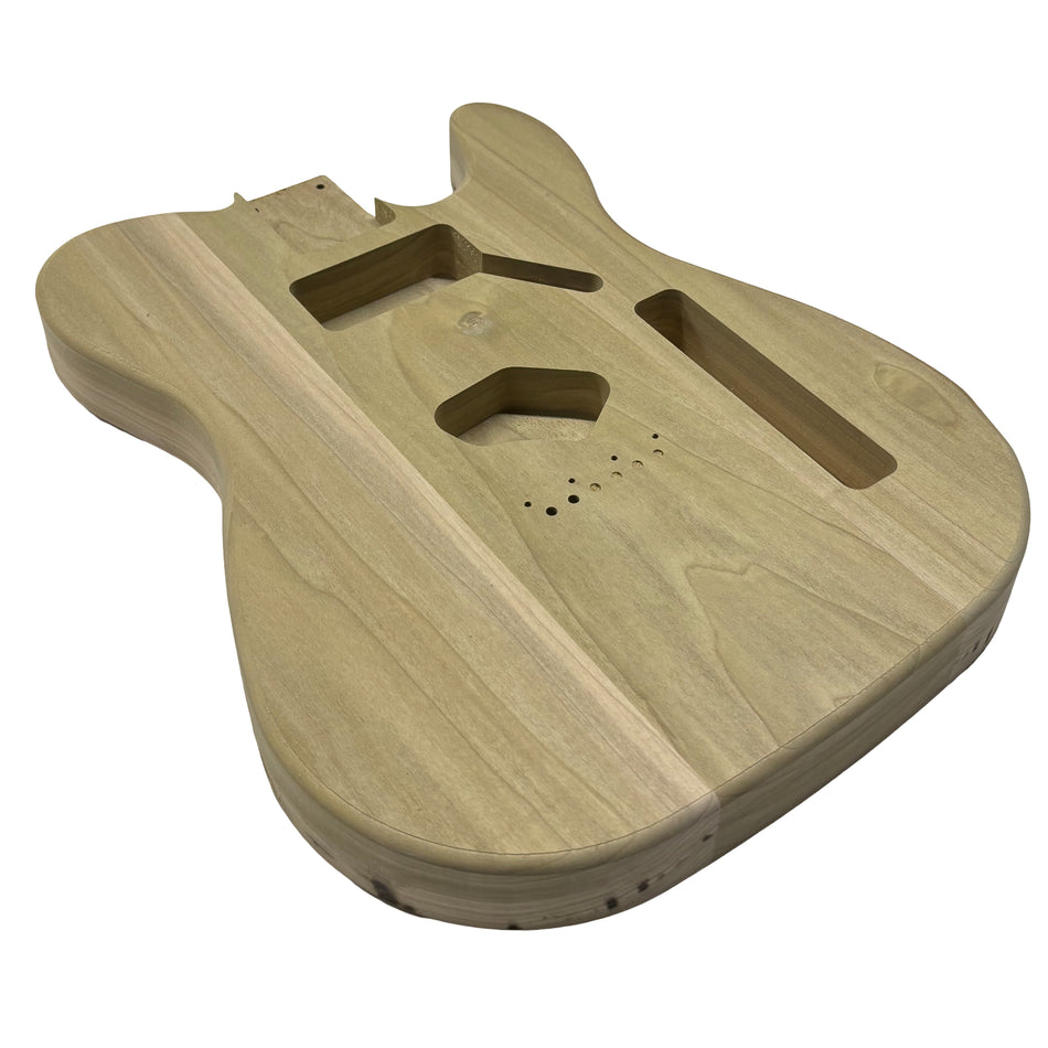 TL-Style Yellow Poplar Unfinished Fender Guitar Body #504