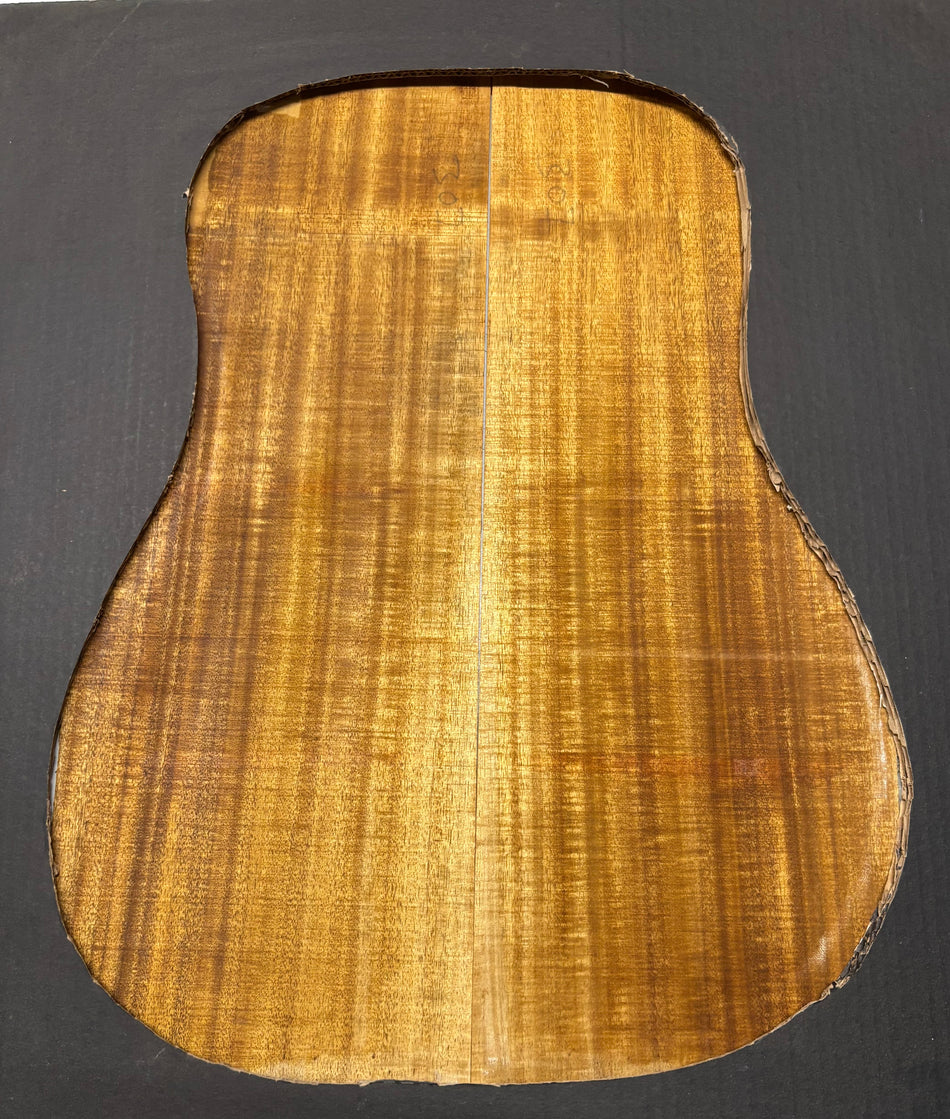 Golden Flame Acacia Classical Guitar Back & Side Set #4018