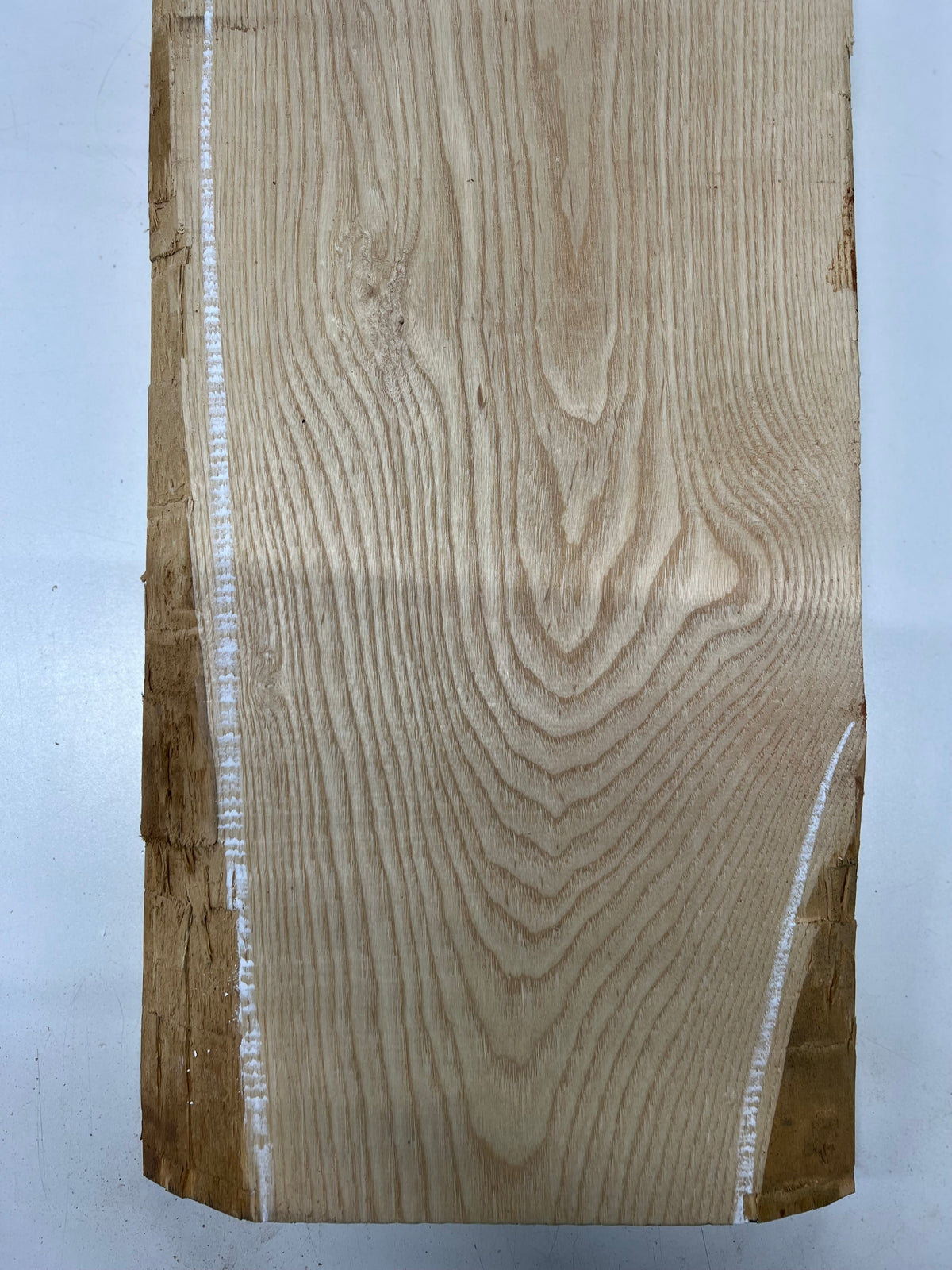 White Ash  Lumber Board Wood Blank 21"x11"x1-7/8" #137 - Exotic Wood Zone - Buy online Across USA 