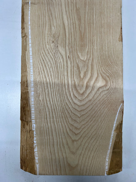 White Ash  Lumber Board Wood Blank 21"x11"x1-7/8" #137 - Exotic Wood Zone - Buy online Across USA 