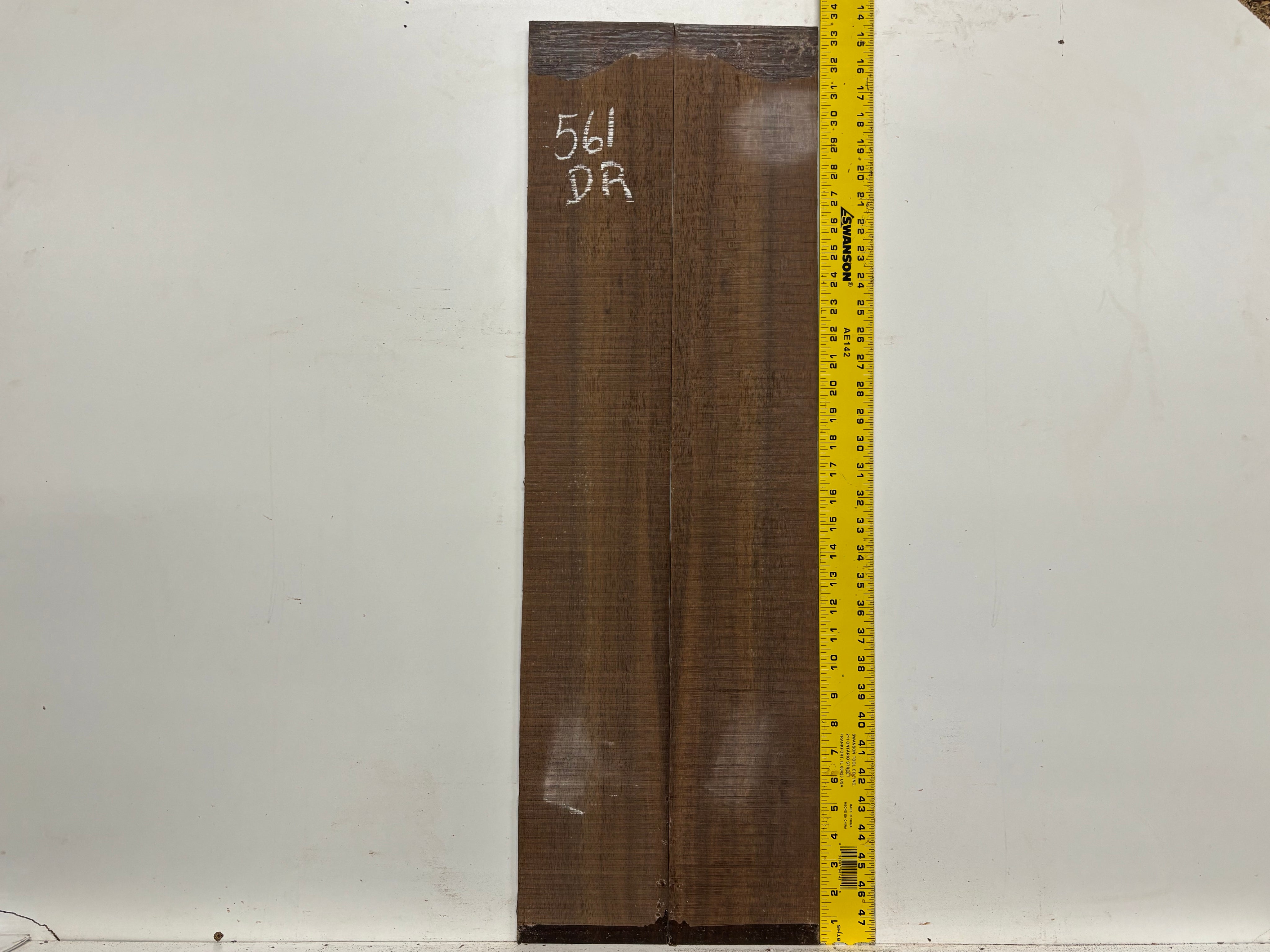 Indian Laurel Dreadnought Guitar Back and Side Set #561 - Exotic Wood Zone