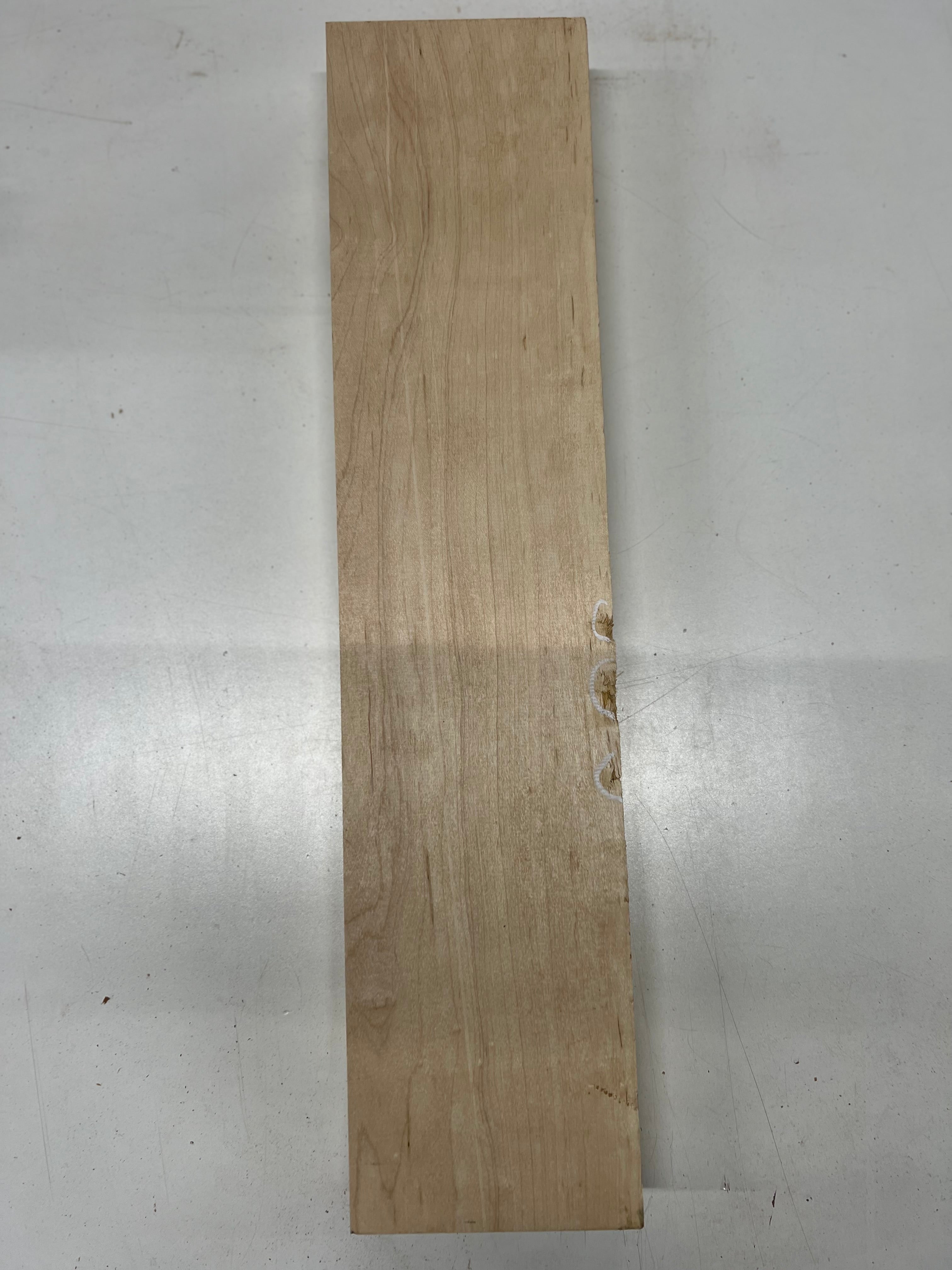 Hard Maple Lumber Board Wood Blank 24&quot;x5-1/2&quot;x2&quot; 