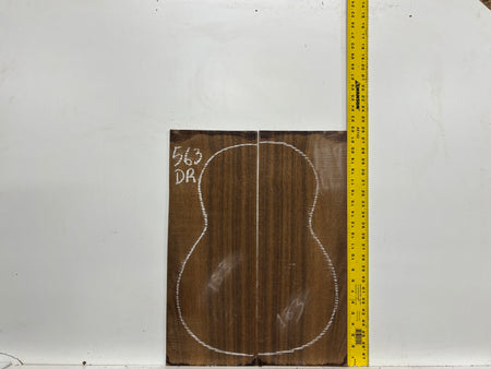 Indian Laurel Dreadnought Guitar Back and Side Set #563 - Exotic Wood Zone